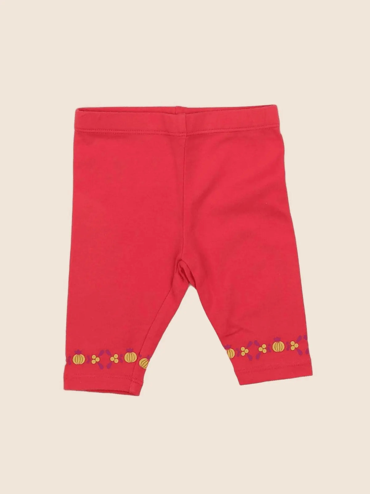 Vertbaudet - legging court rose - 9 mois