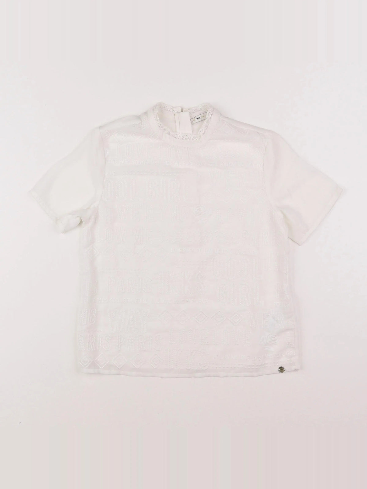 IKKS - blouse blanc - 12 ans