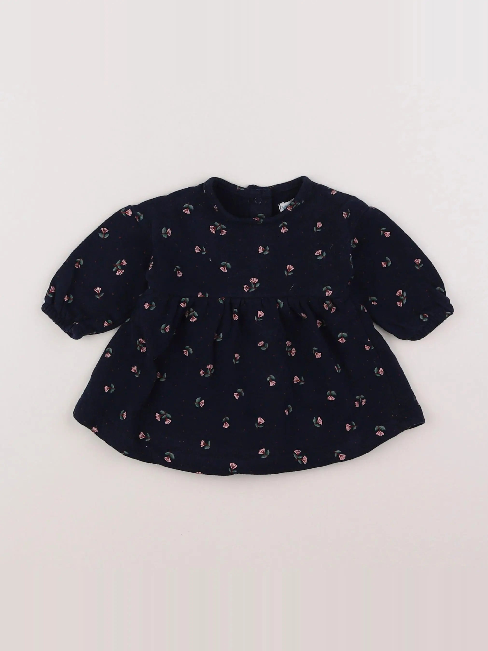 Vertbaudet - robe bleu - 3 mois