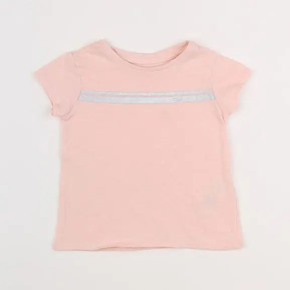 Vertbaudet - tee-shirt rose - 2 ans