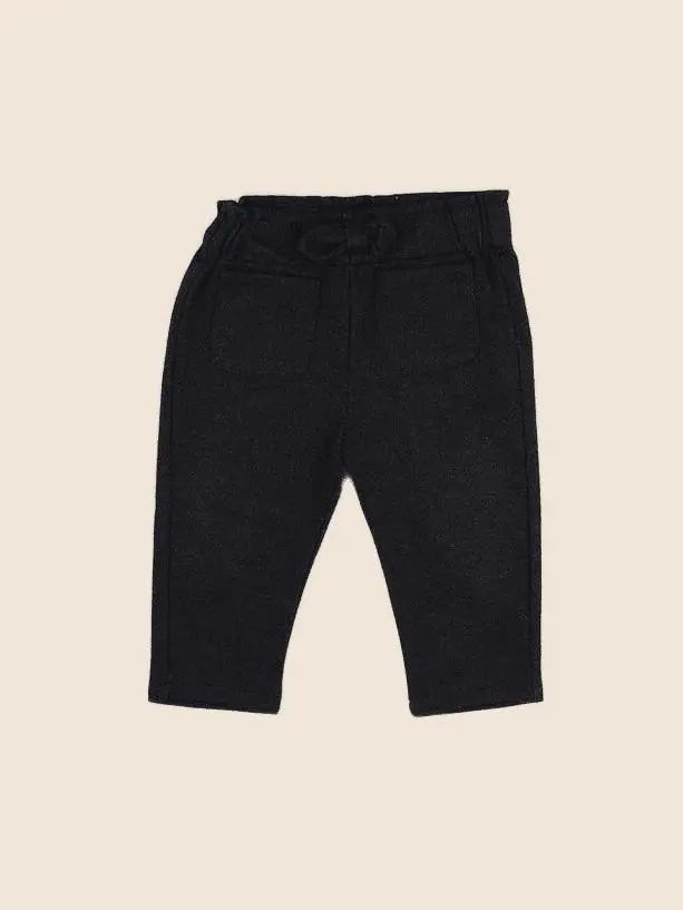 Vertbaudet - pantalon noir - 12 mois