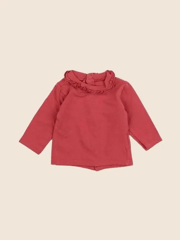 Vertbaudet - tee-shirt rose - 3 mois