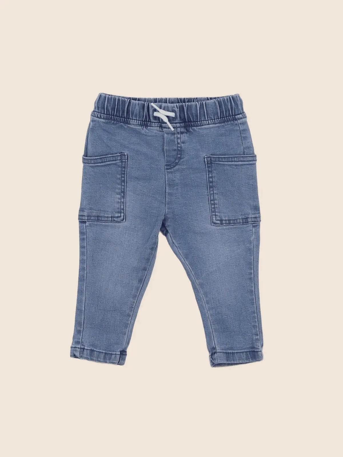 Vertbaudet - jean bleu - 9 mois