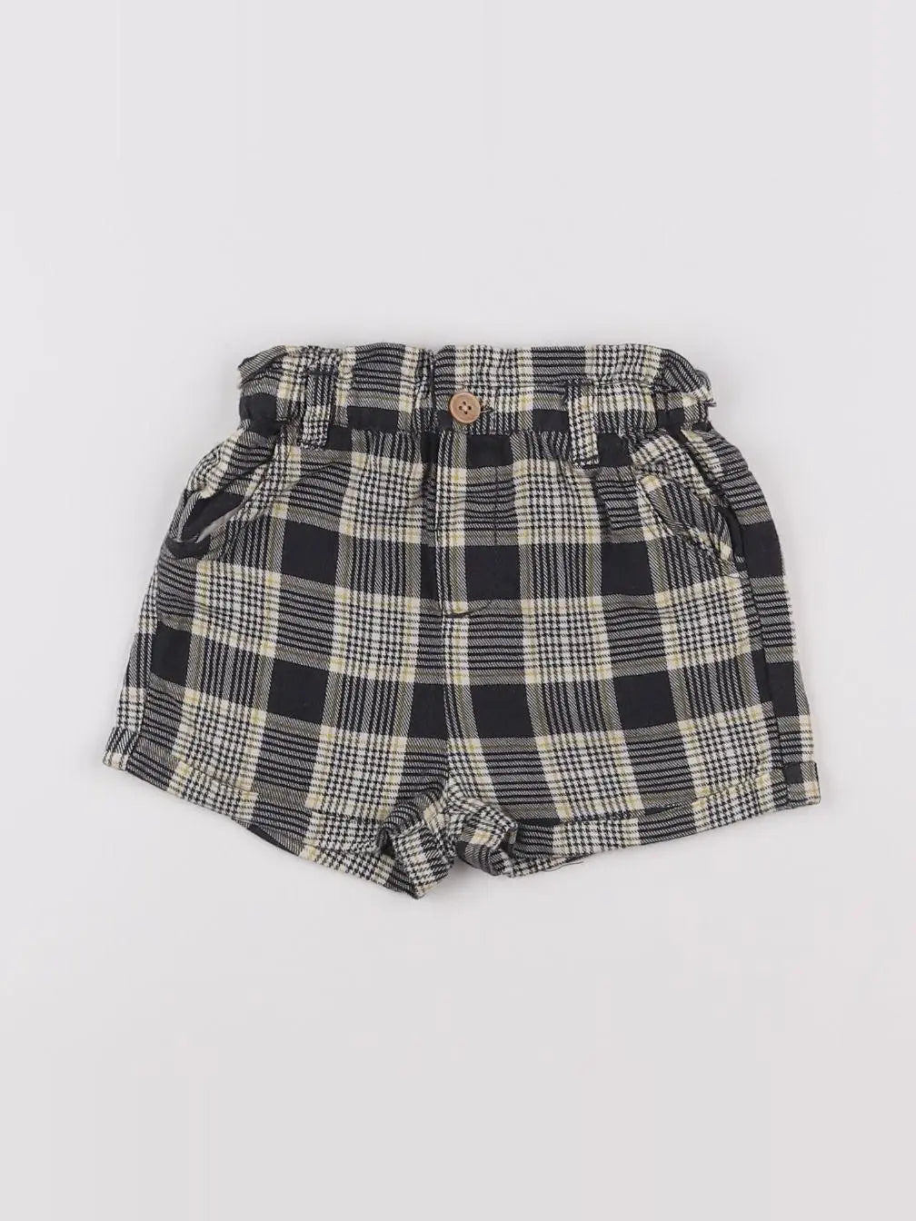 Vertbaudet - short gris - 9 mois