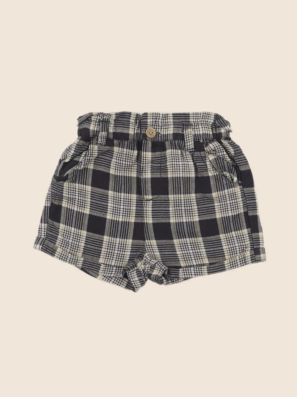 Vertbaudet - short gris - 9 mois