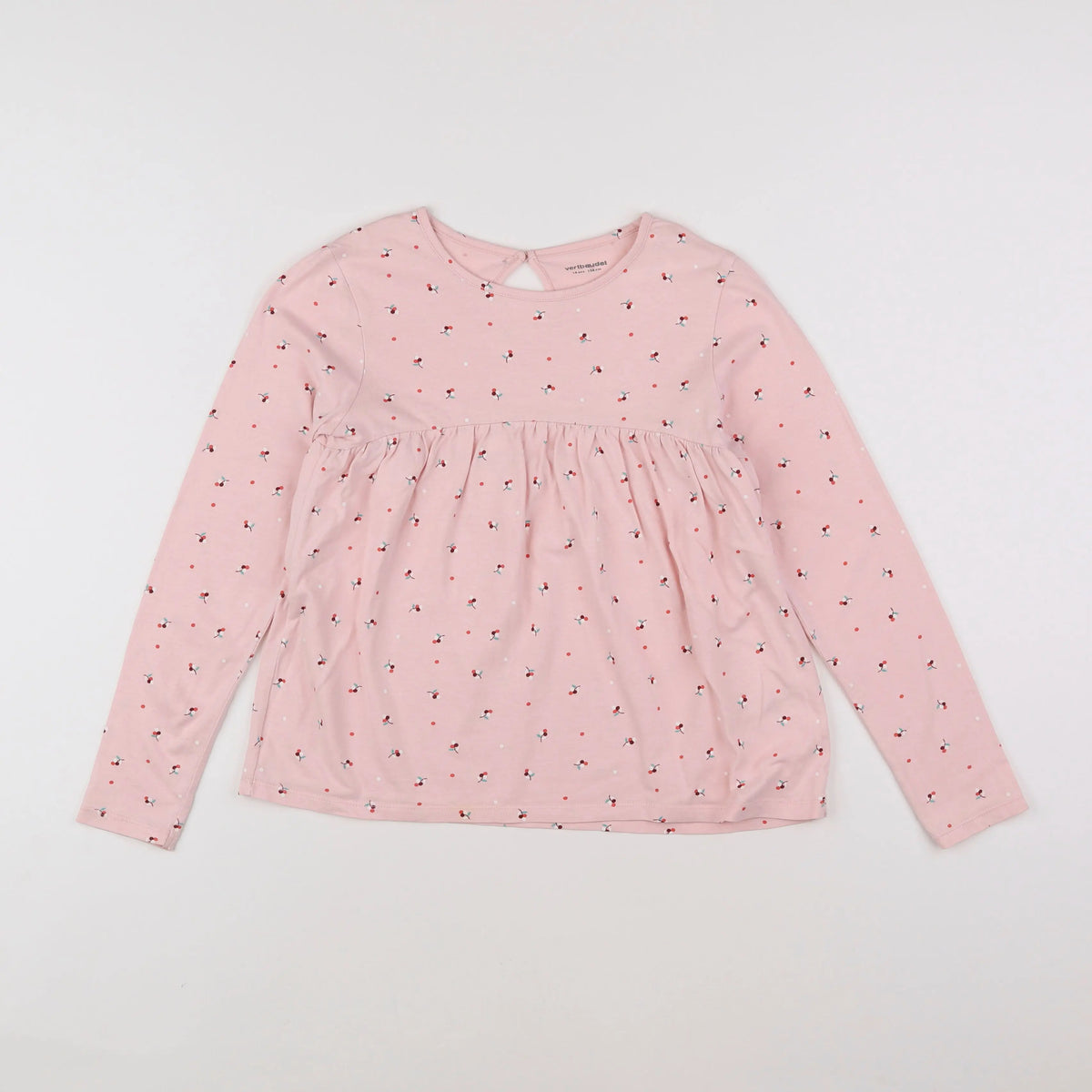 Vertbaudet - tee-shirt rose - 10 ans