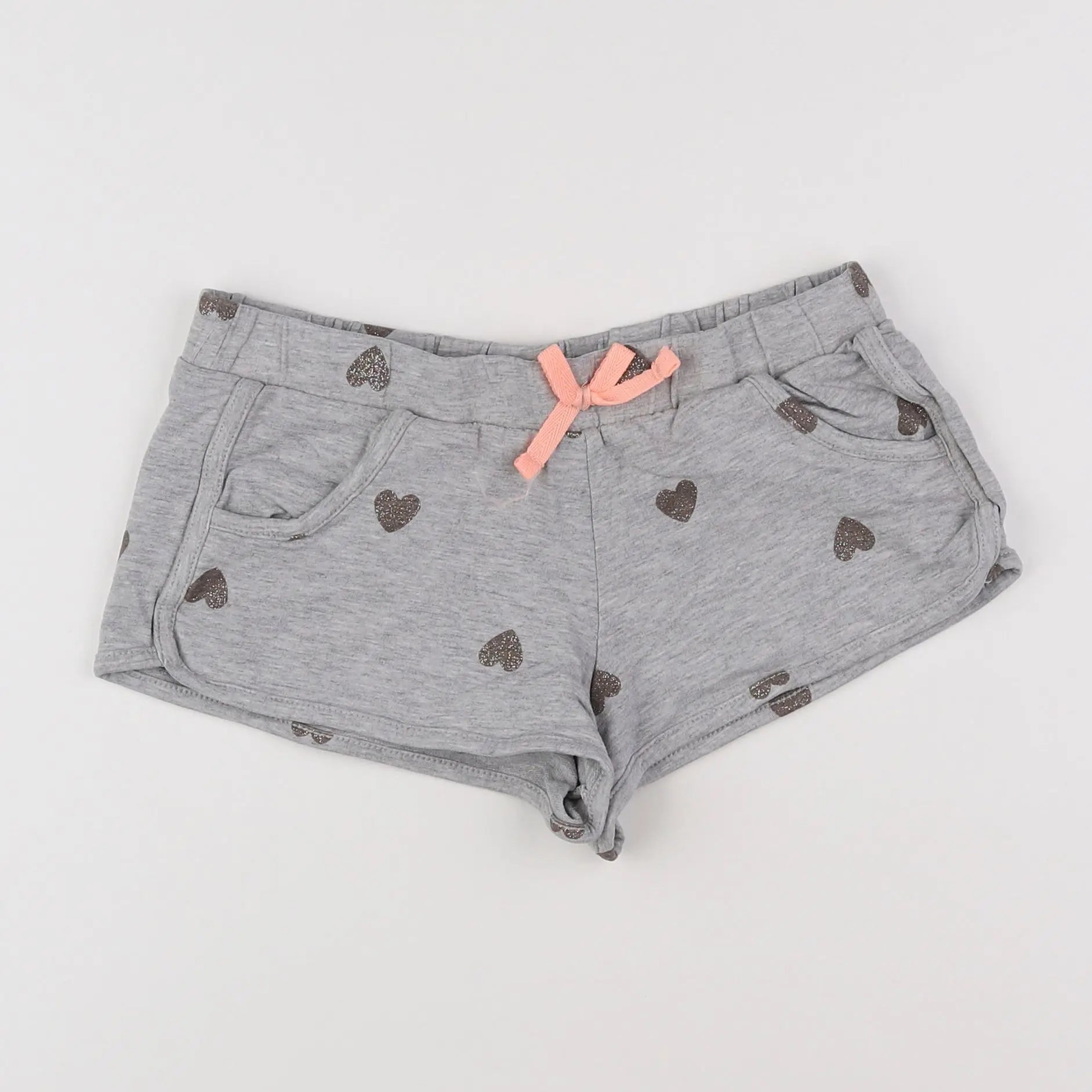 Vertbaudet - short gris - 10 ans