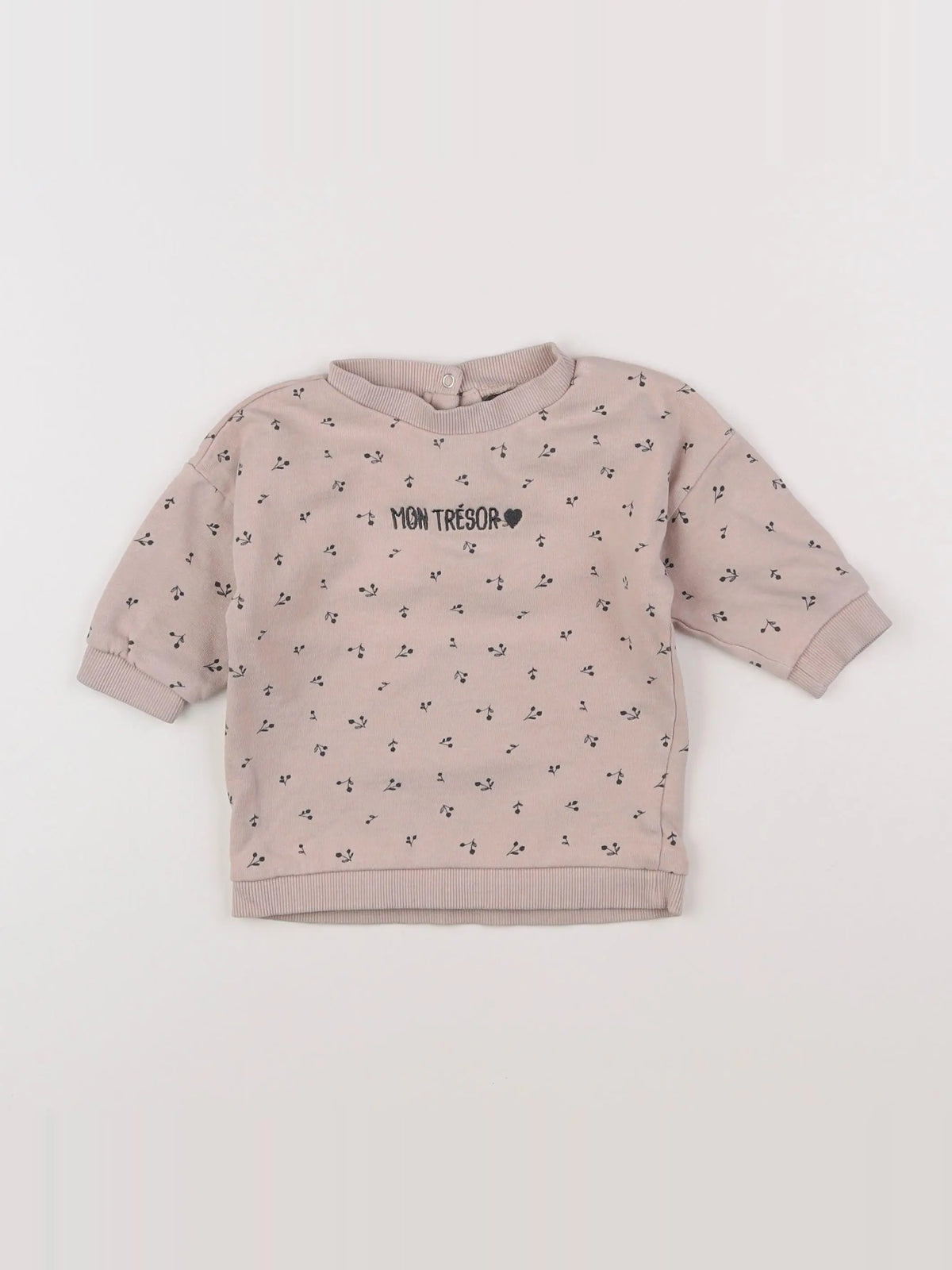 Vertbaudet - sweat multicolore - 6 mois