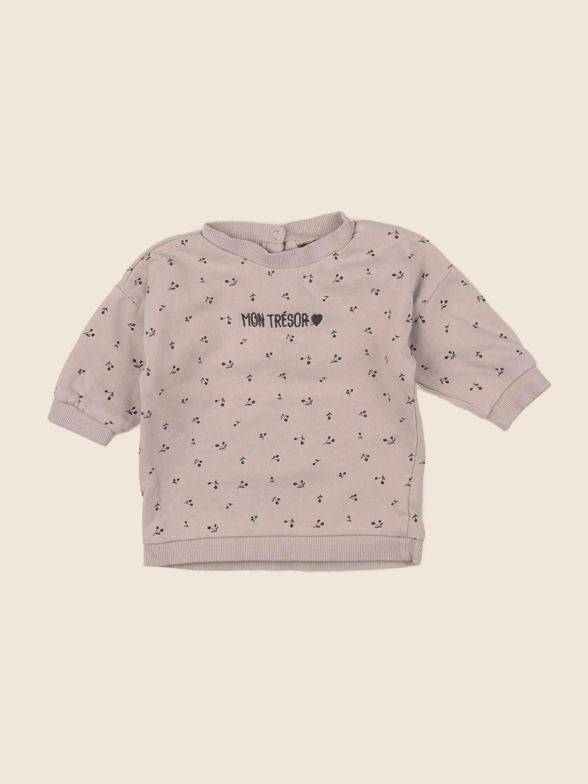 Vertbaudet - sweat multicolore - 6 mois