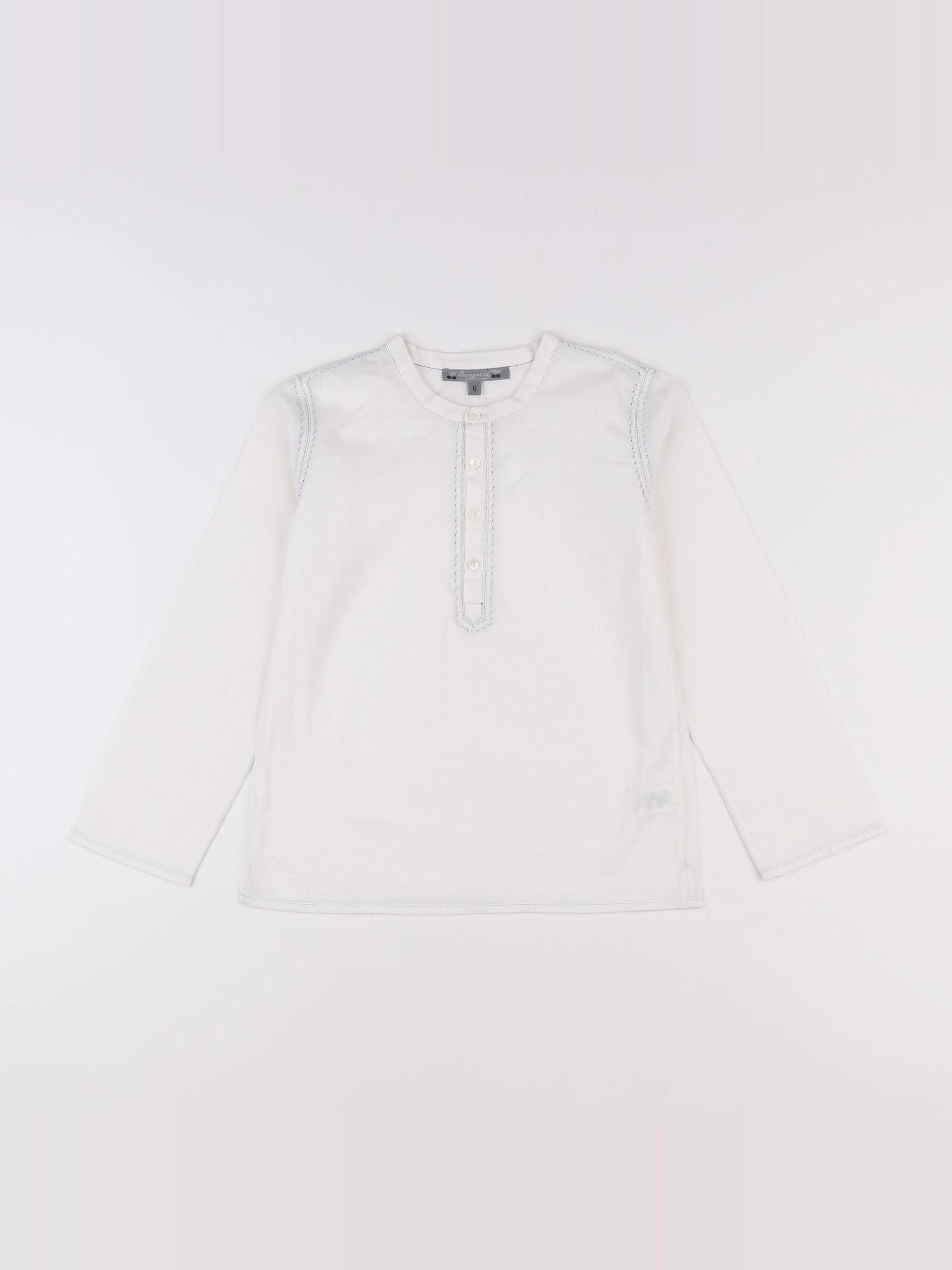 Bonpoint - chemise blanc - 6 ans