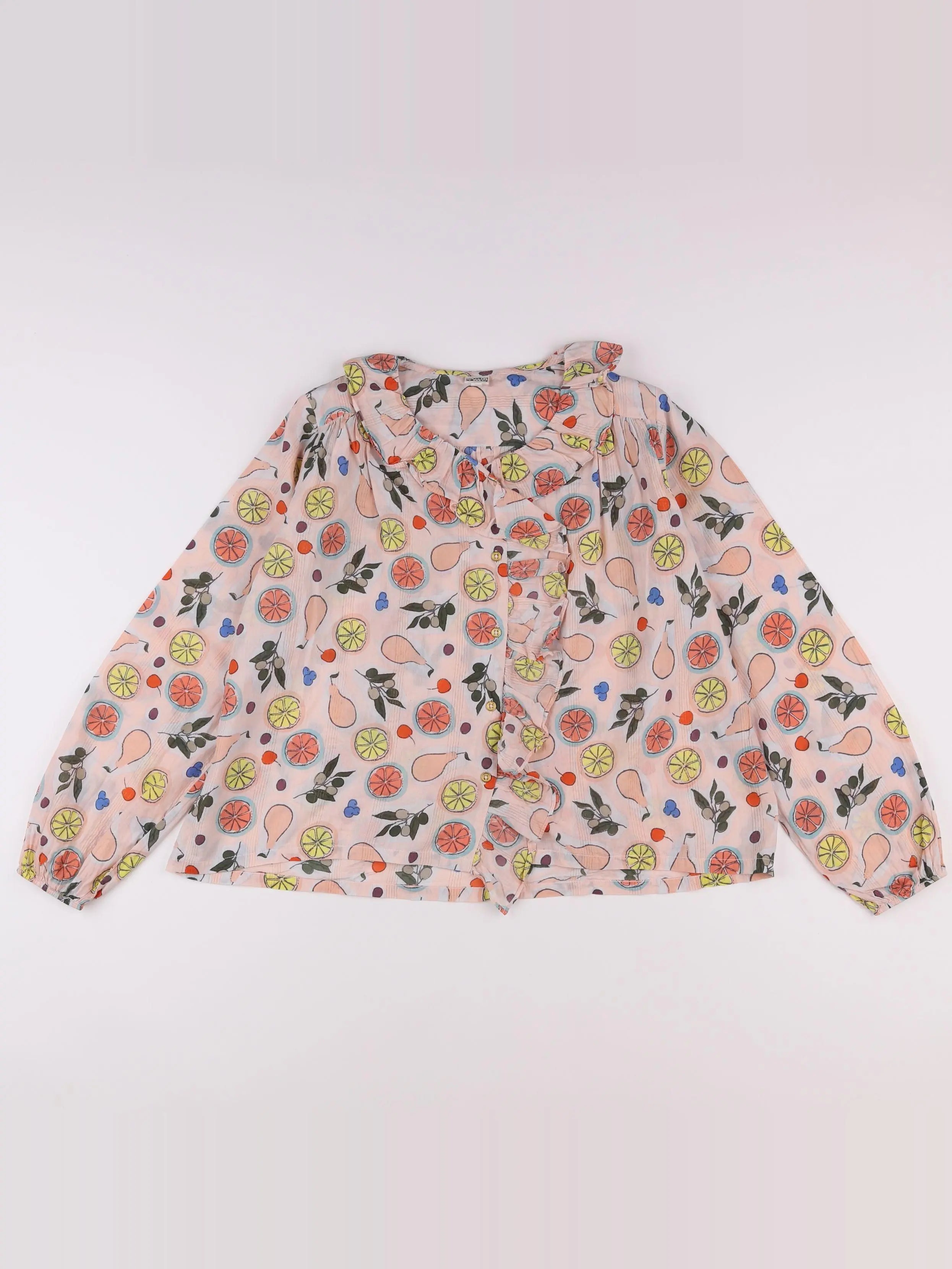 Bonton - blouse rose - 14 ans