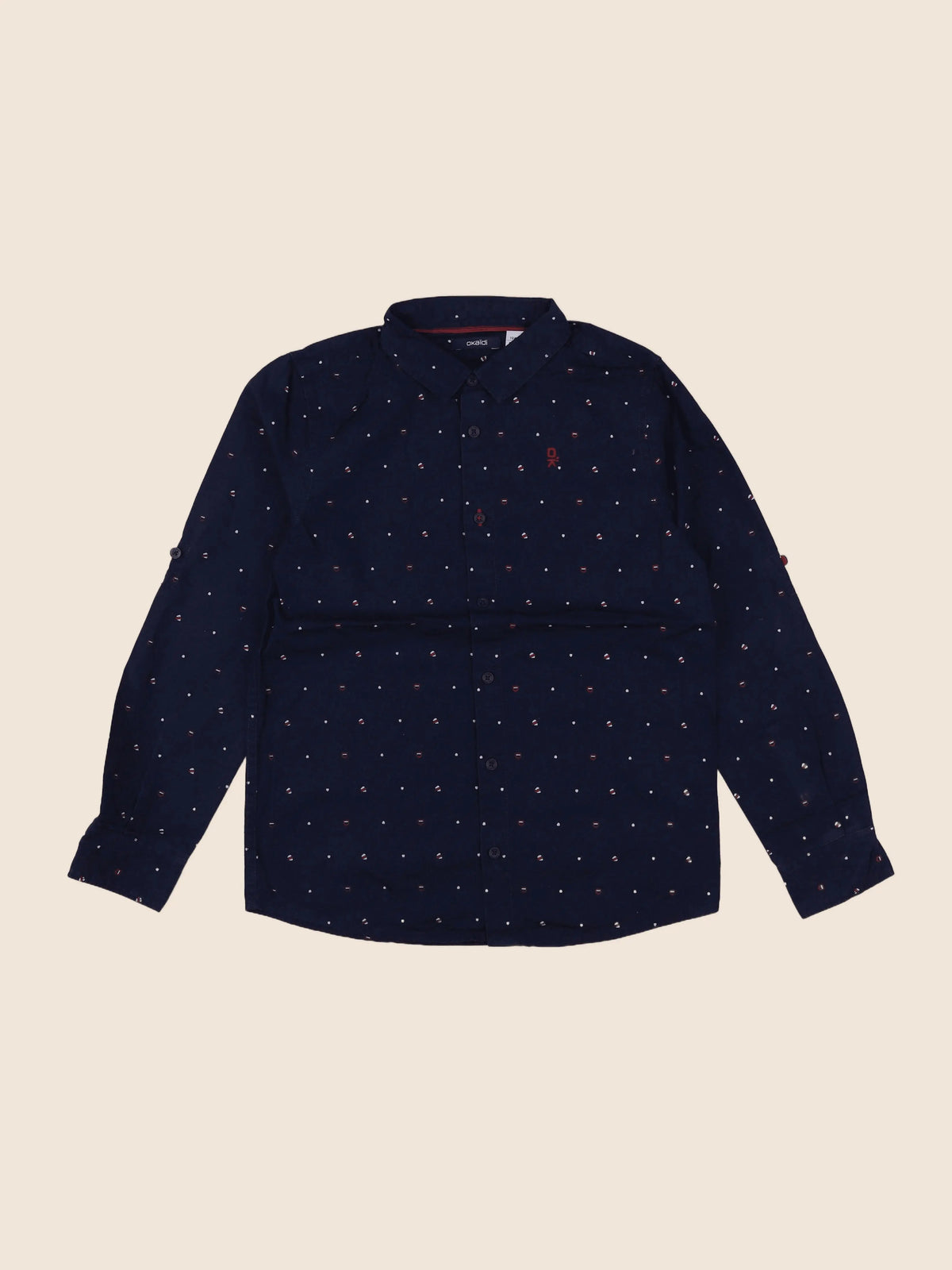 Okaidi - chemise bleu - 10 ans