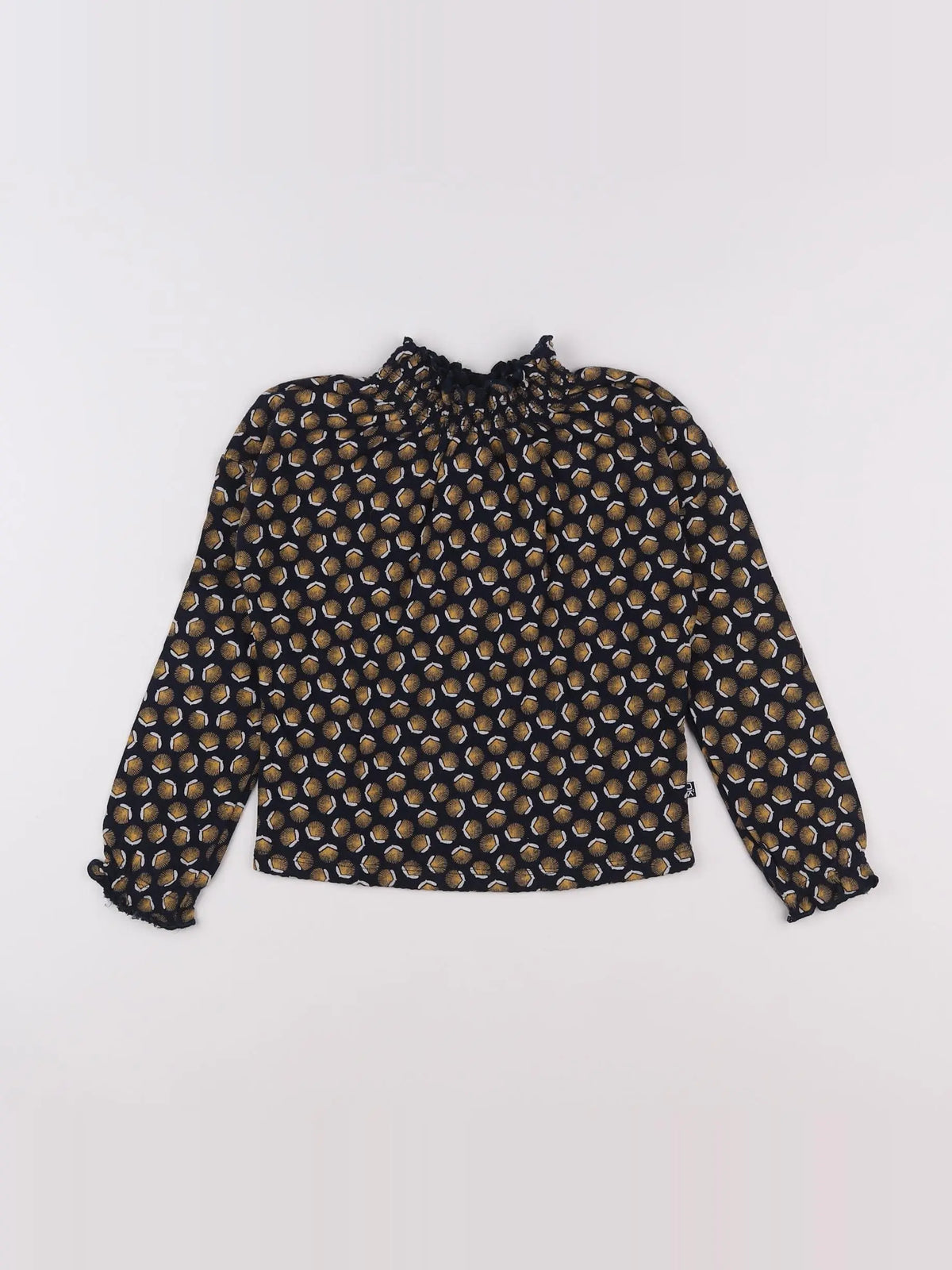 Okaidi - blouse bleu, jaune - 6 ans