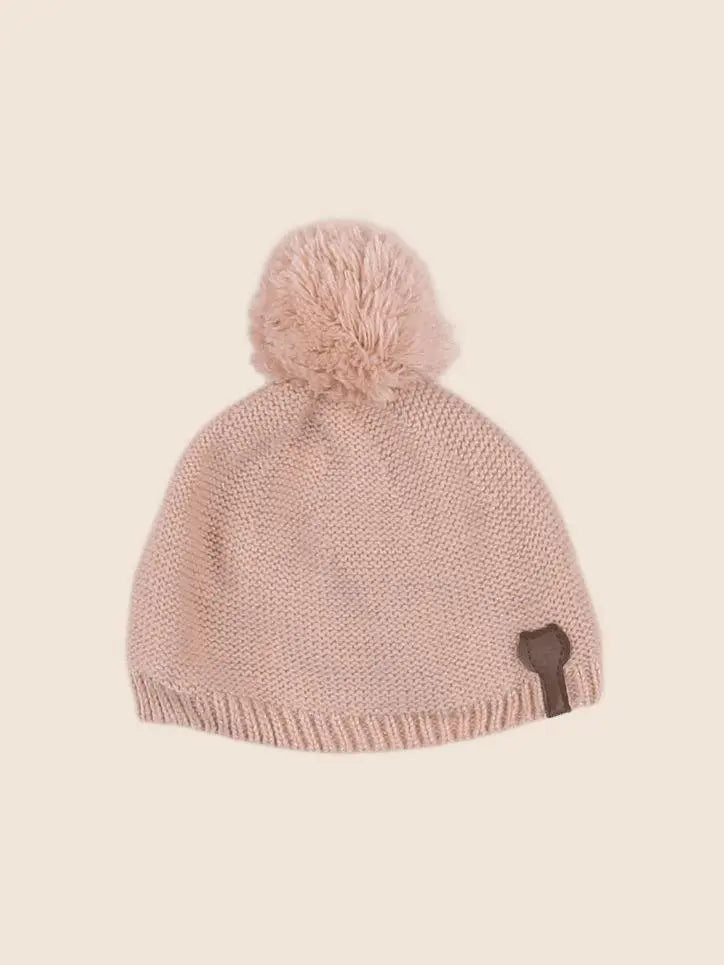 Vertbaudet - bonnet rose - 3/6 mois