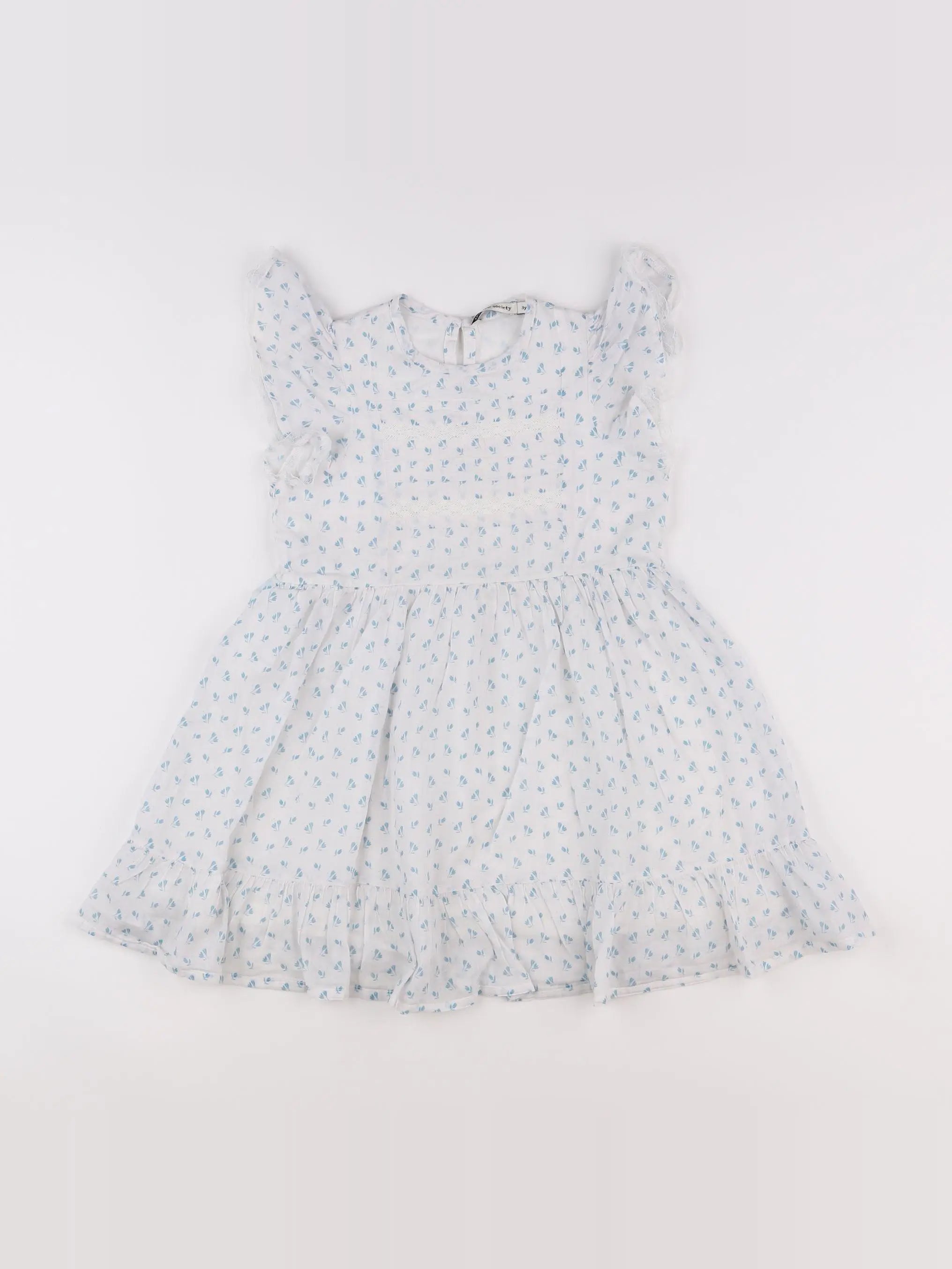 The new society - robe bleu - 3 ans
