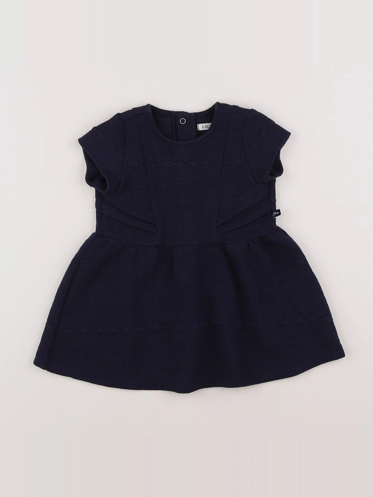 IKKS - robe bleu - 12 mois