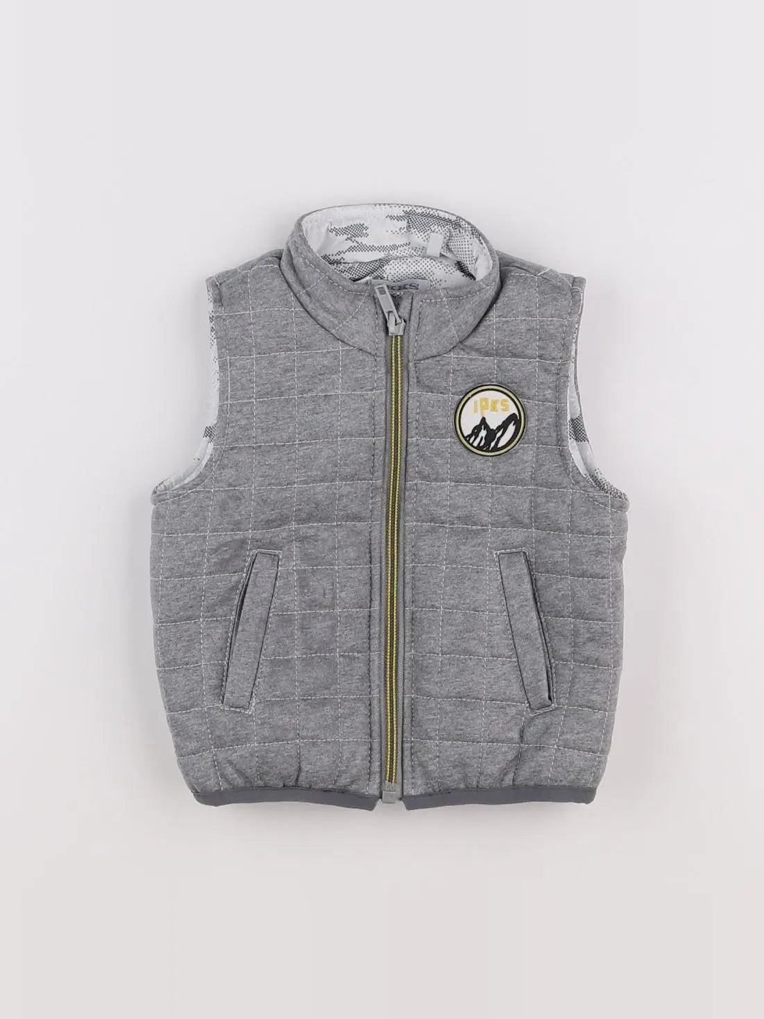 IKKS - doudoune gris - 12 mois