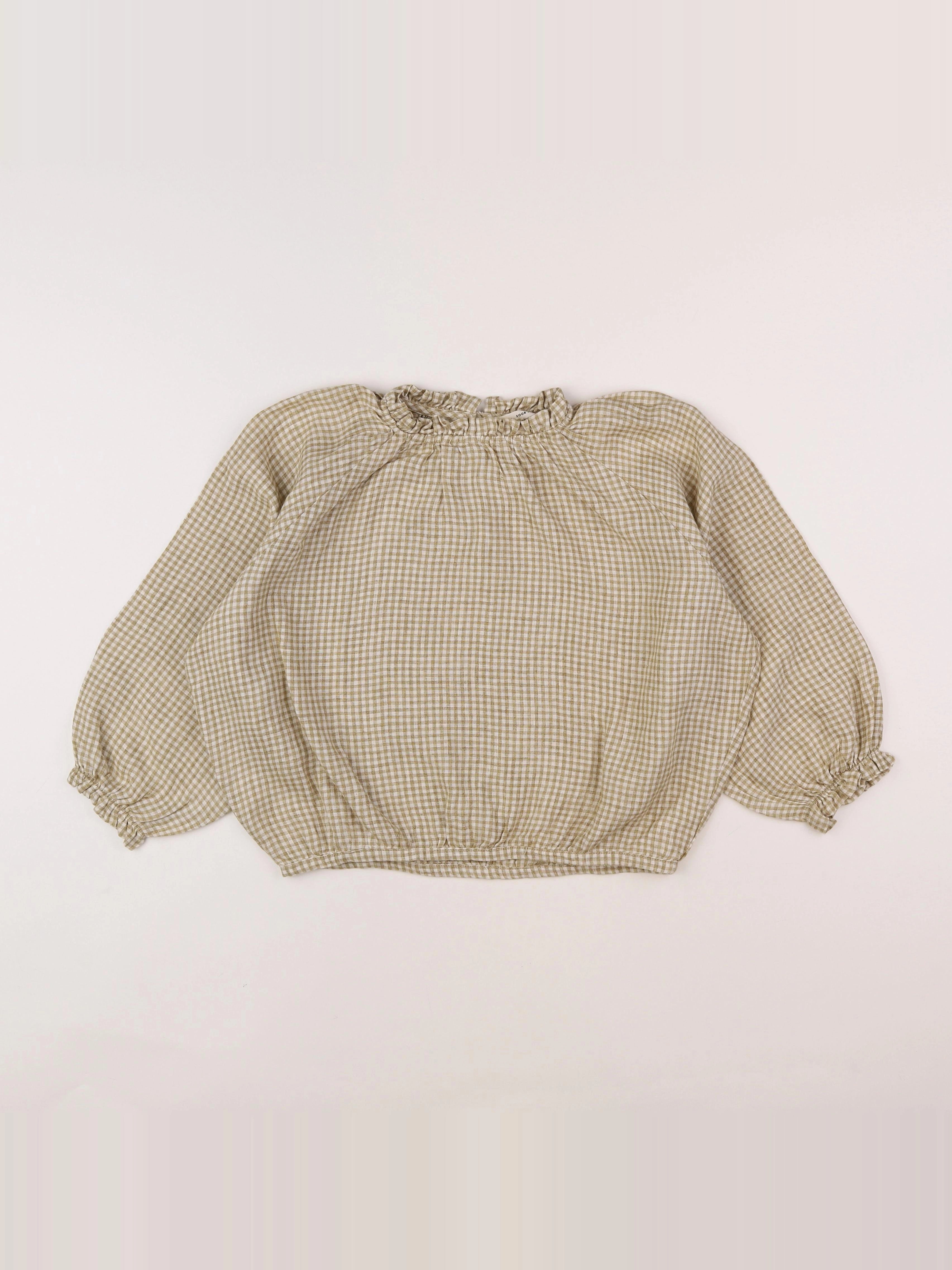 Soor Ploom - blouse blanc, jaune - 10 ans