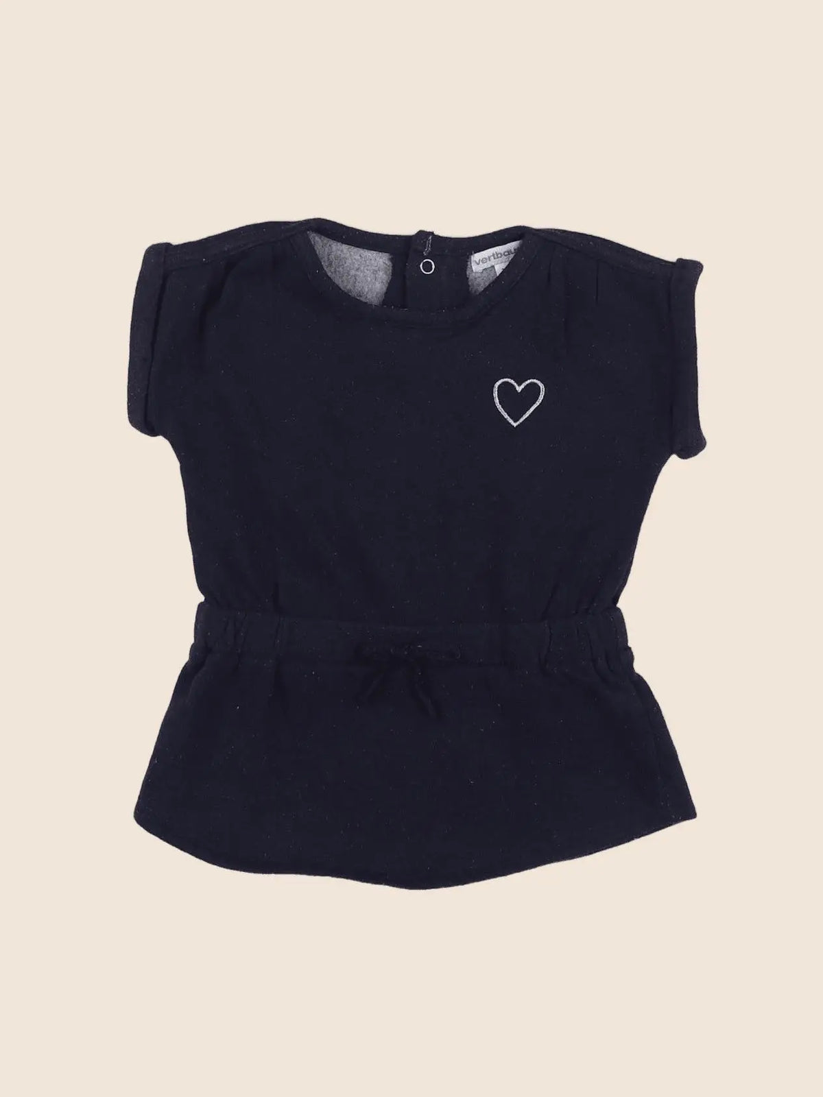 Vertbaudet - robe bleu - 12 mois