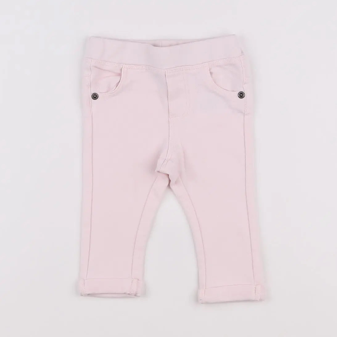 Vertbaudet - jegging rose - 6 mois