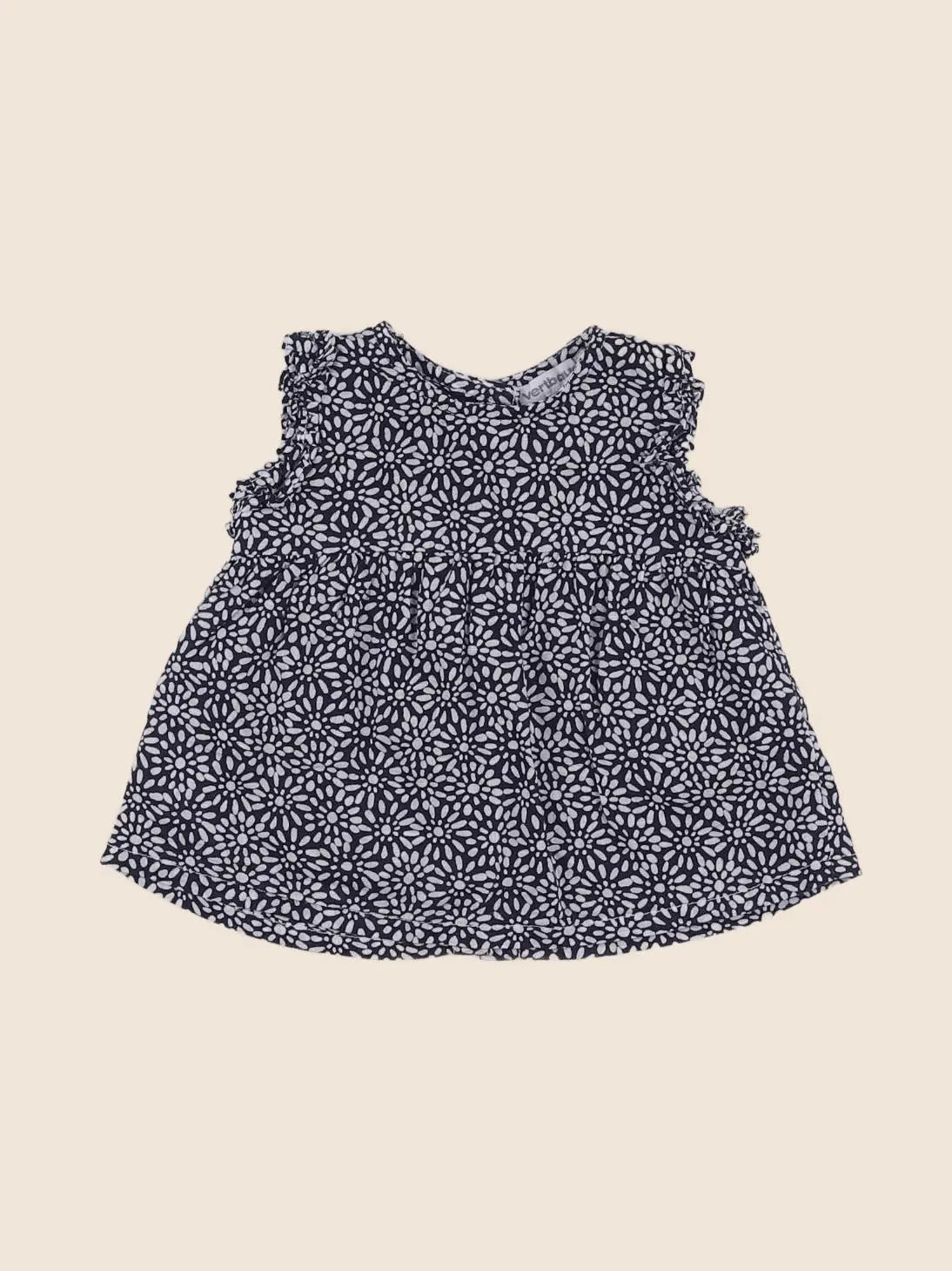 Vertbaudet - blouse bleu - 6 mois