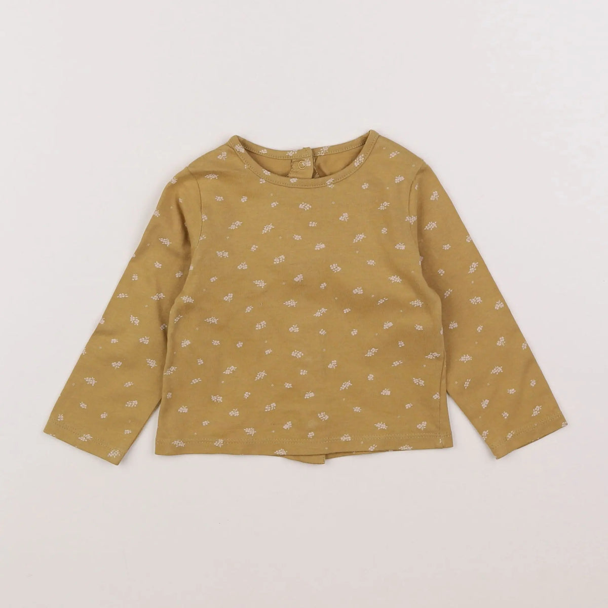 Vertbaudet - tee-shirt jaune - 9 mois