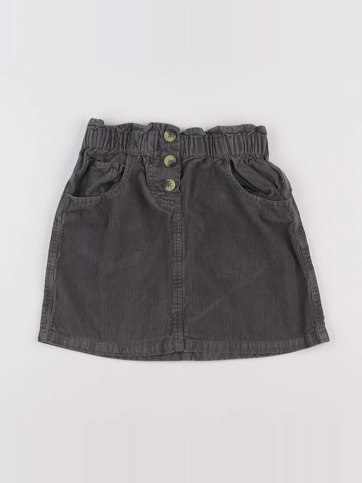 Little Cigogne - jupe gris - 10 ans