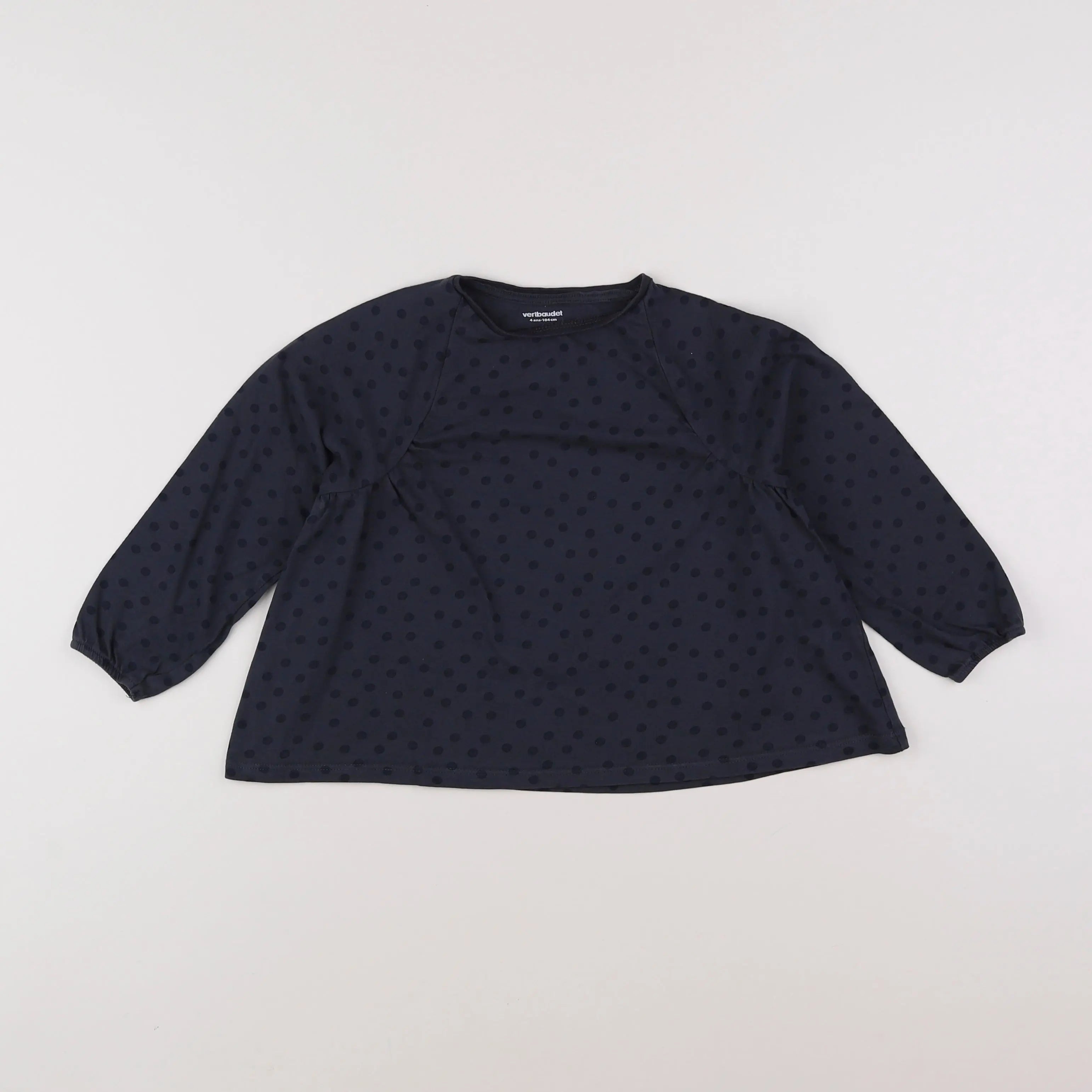 Vertbaudet - tee-shirt gris - 4 ans