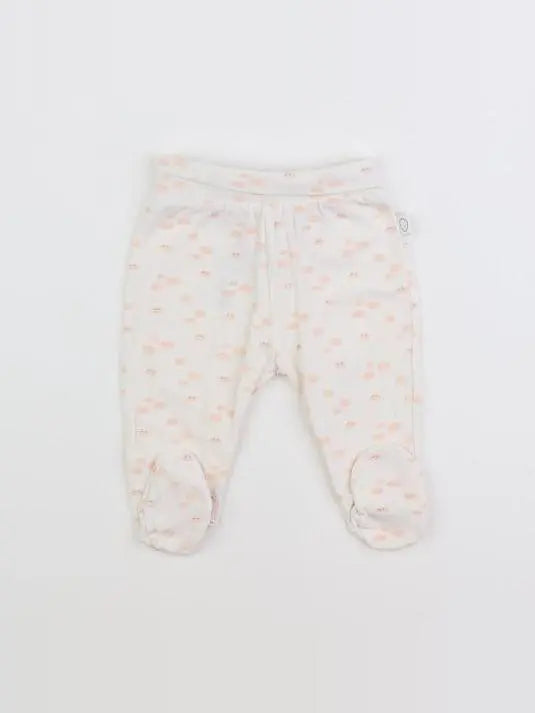 Vertbaudet - legging blanc - 3 mois