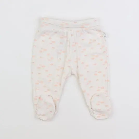 Vertbaudet - legging blanc - 3 mois