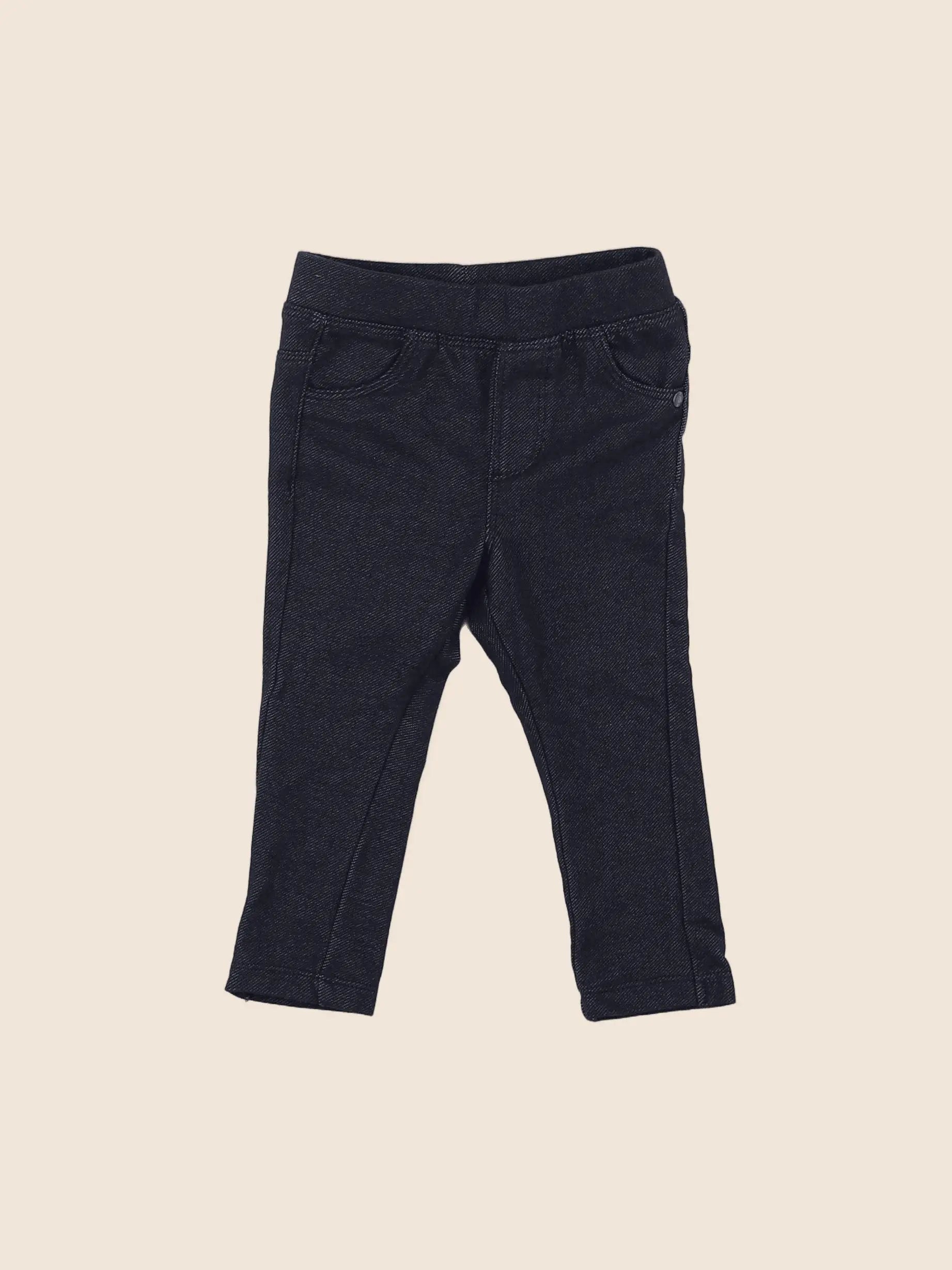 Vertbaudet - legging bleu - 6 mois