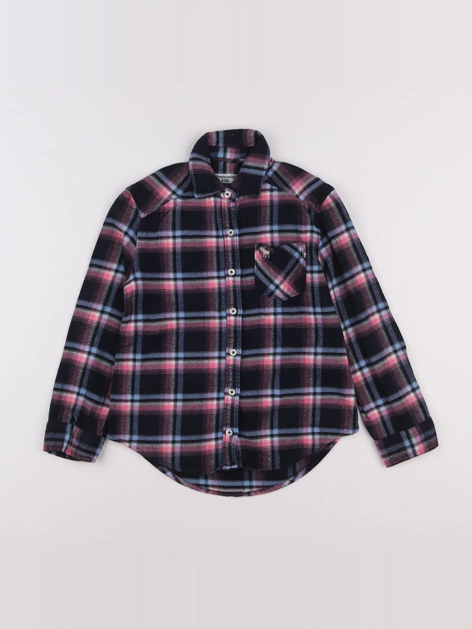 Abercrombie - chemise rose - 5/6 ans