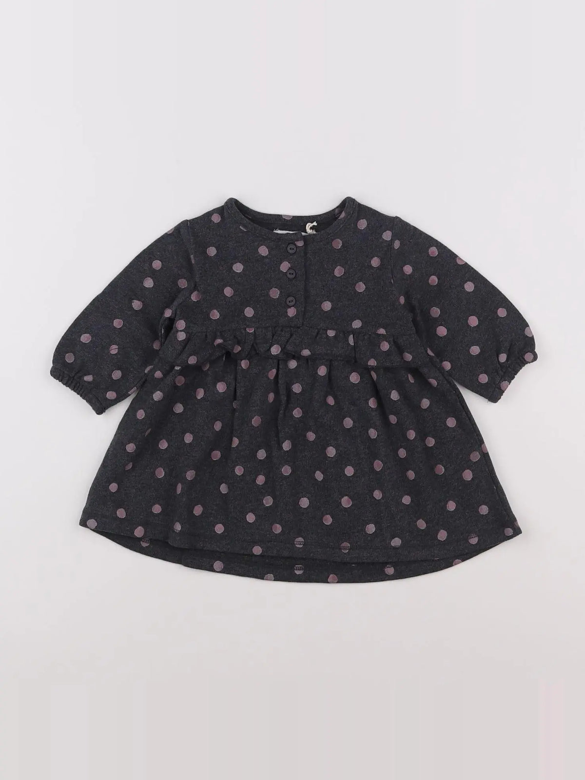 Play Up - robe gris - 3 mois