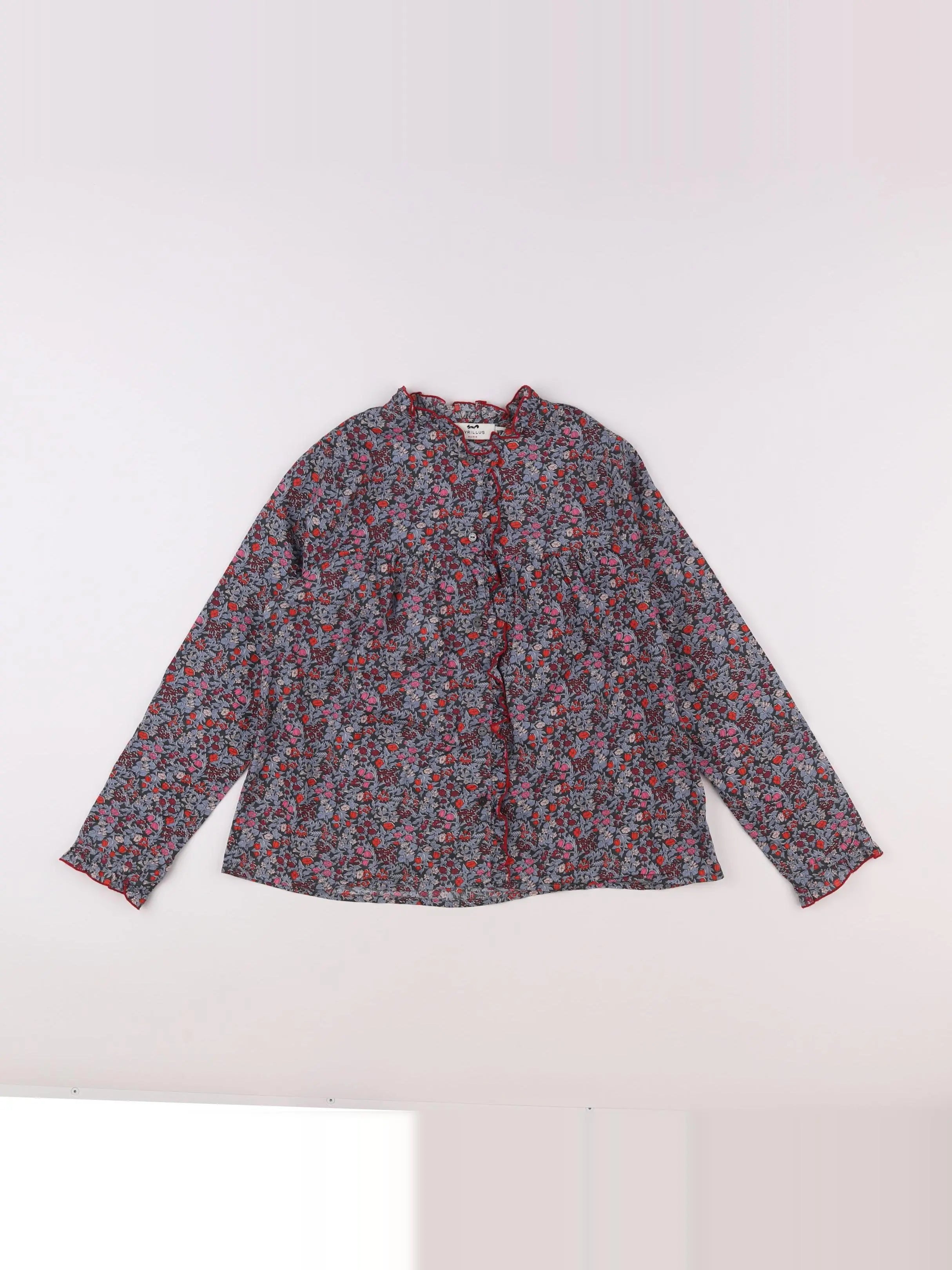 Cyrillus - blouse multicolore - 10 ans