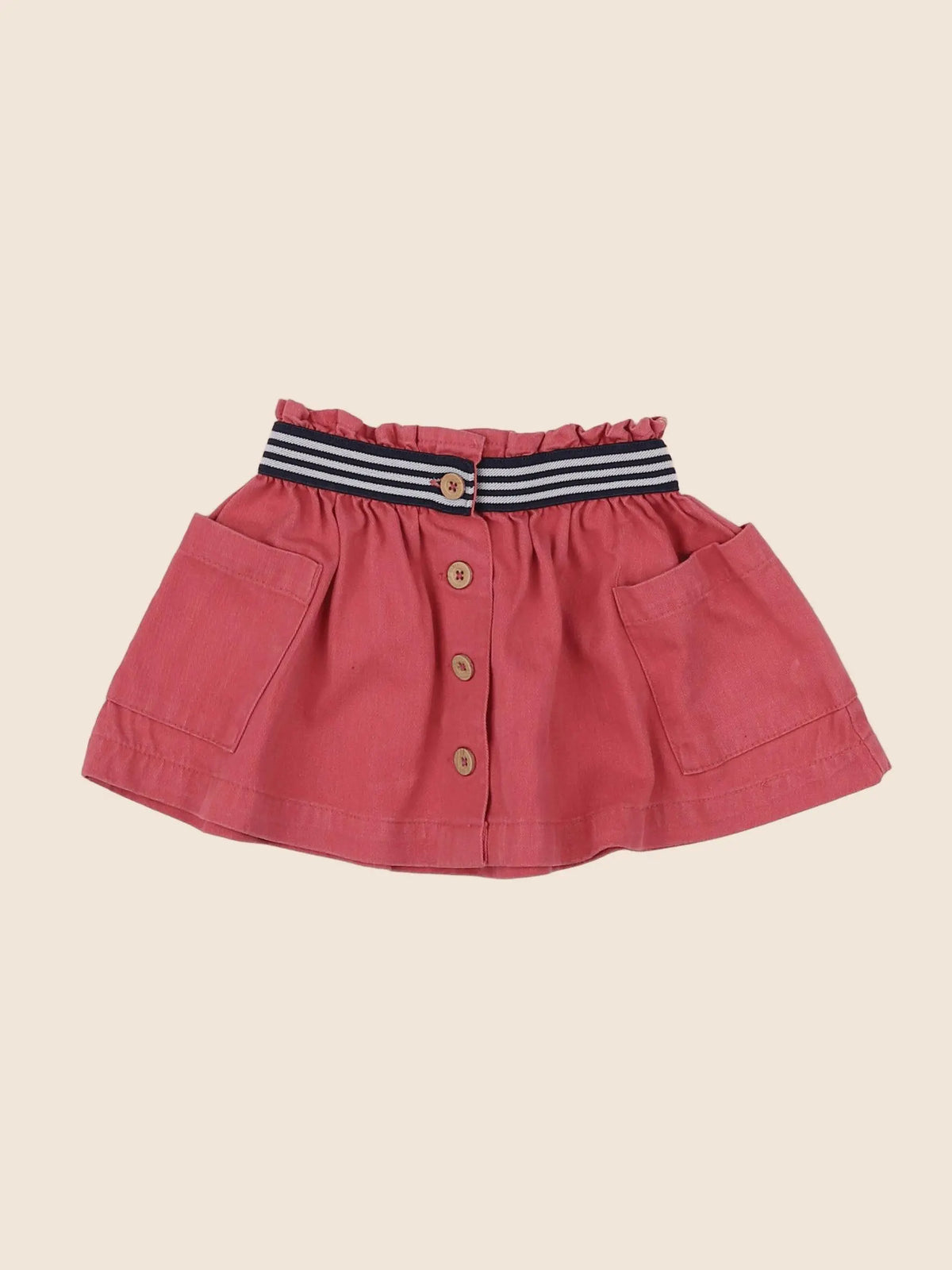 Vertbaudet - jupe rose - 12 mois