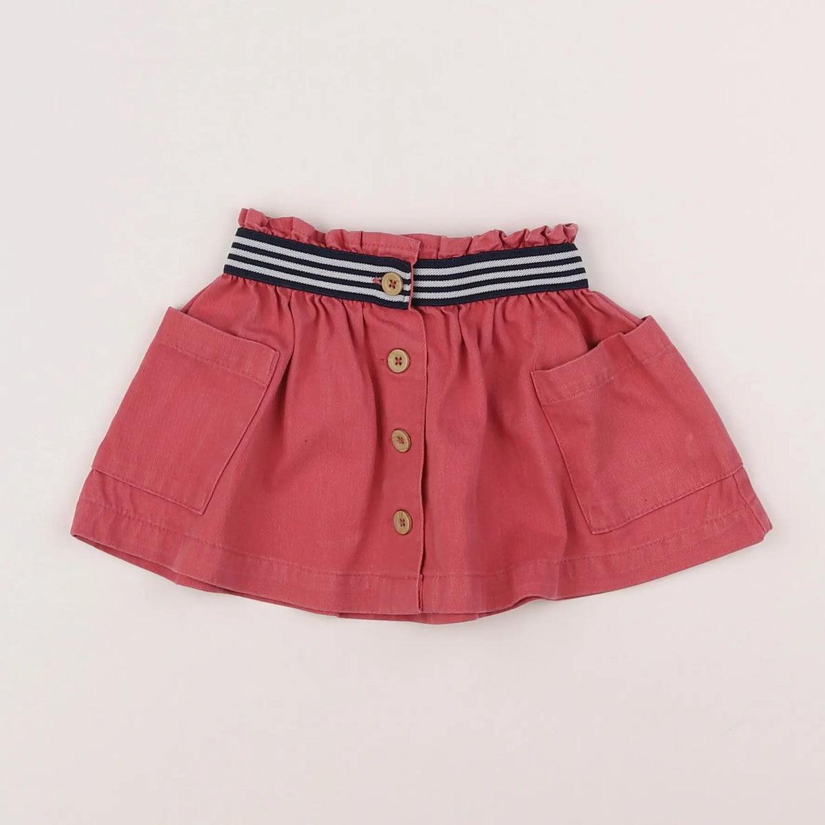 Vertbaudet - jupe rose - 12 mois