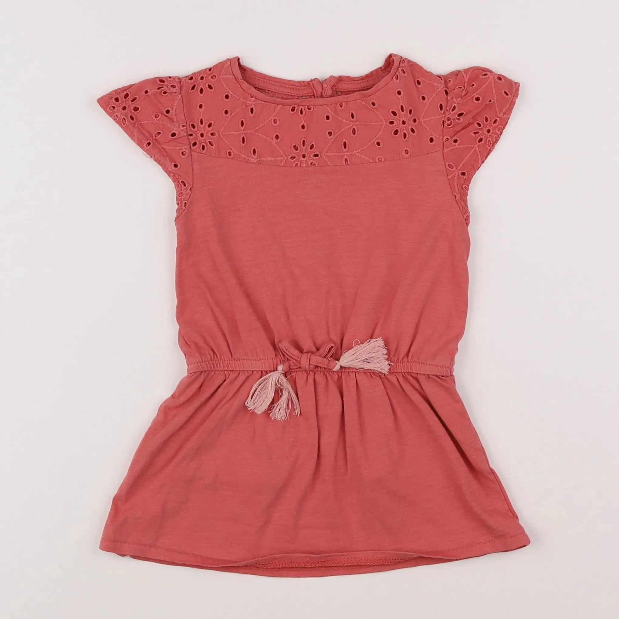 Vertbaudet - robe rose - 2 ans
