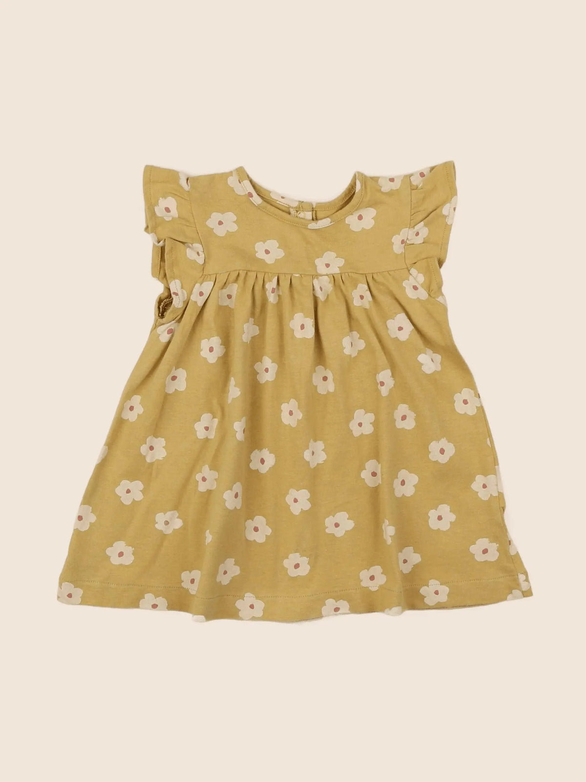 Vertbaudet - robe jaune - 9 mois