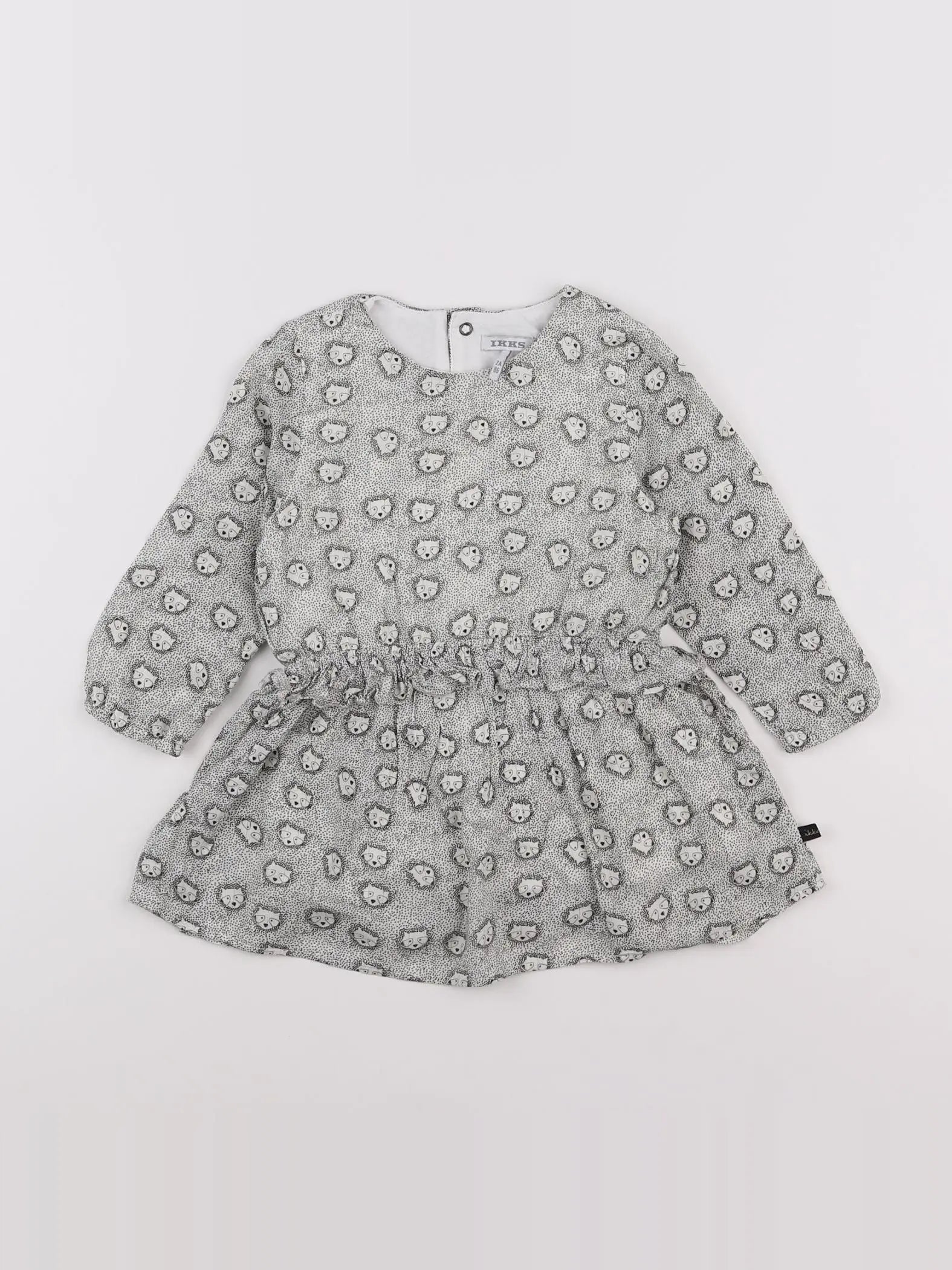 IKKS - robe gris - 2 ans