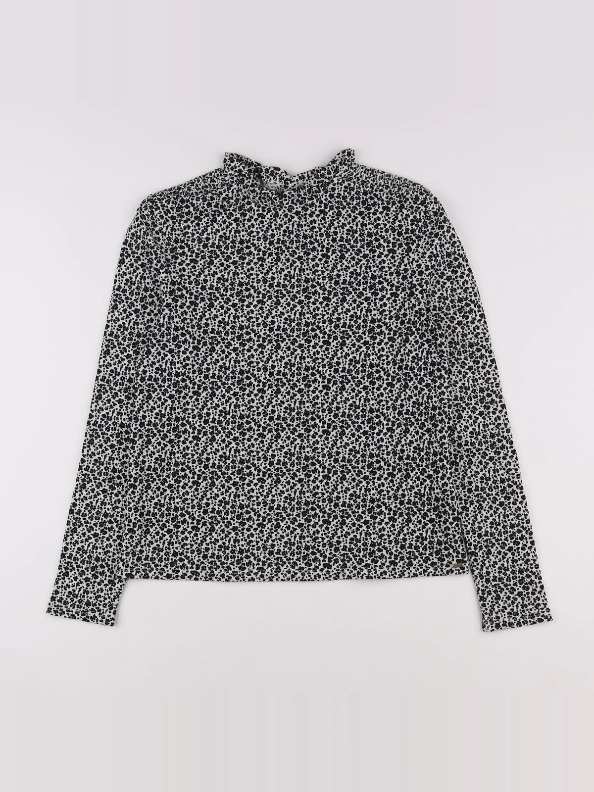 IKKS - blouse blanc, noir - 12 ans