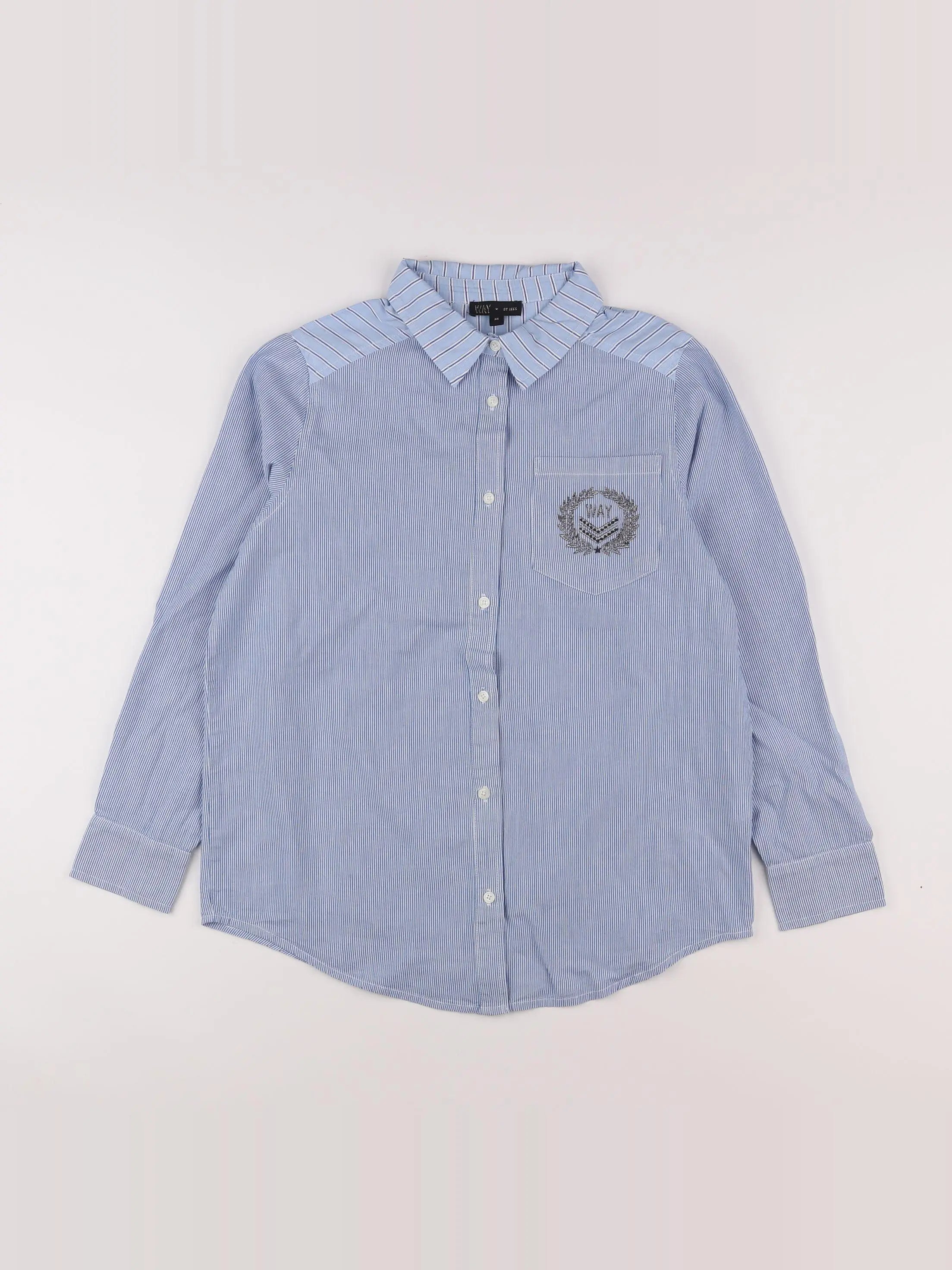 IKKS - chemise bleu - 12 ans