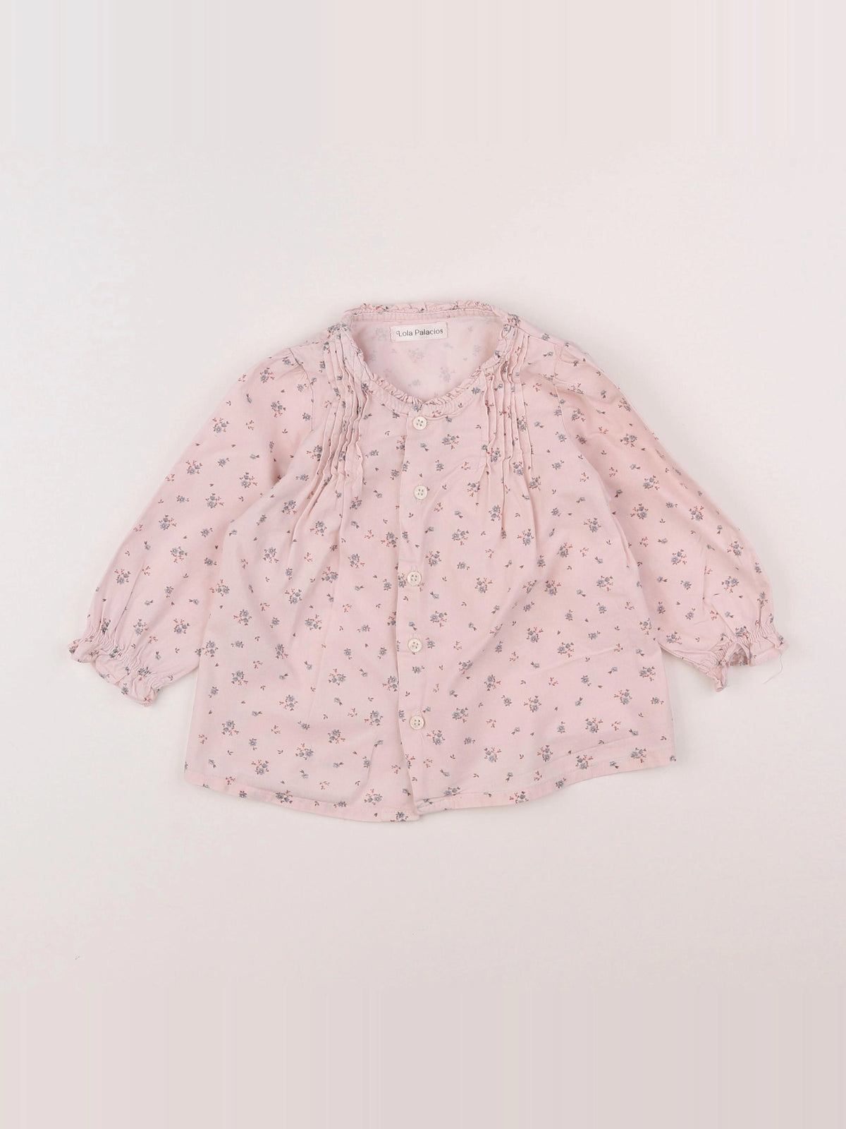 Lola Palacios - blouse rose - 2 ans