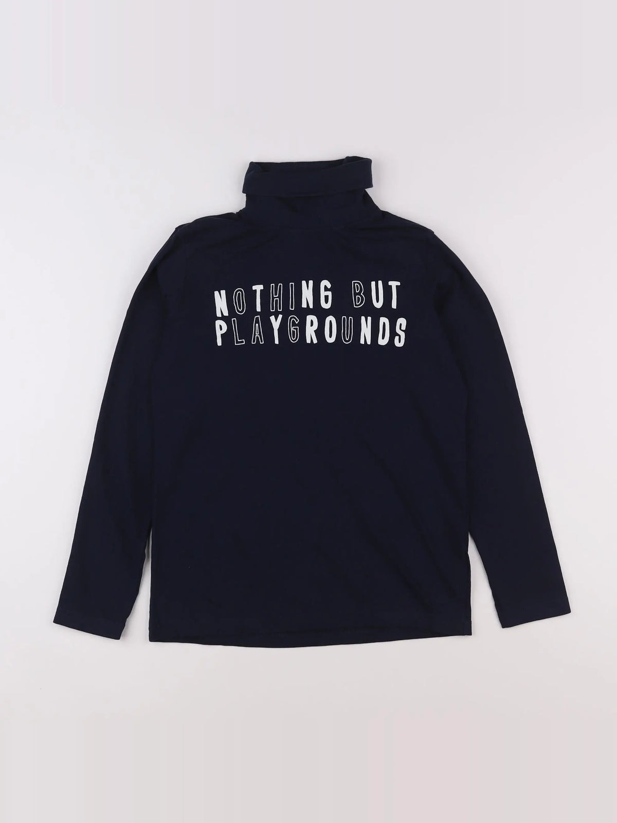 Vertbaudet - sous-pull bleu - 12 ans