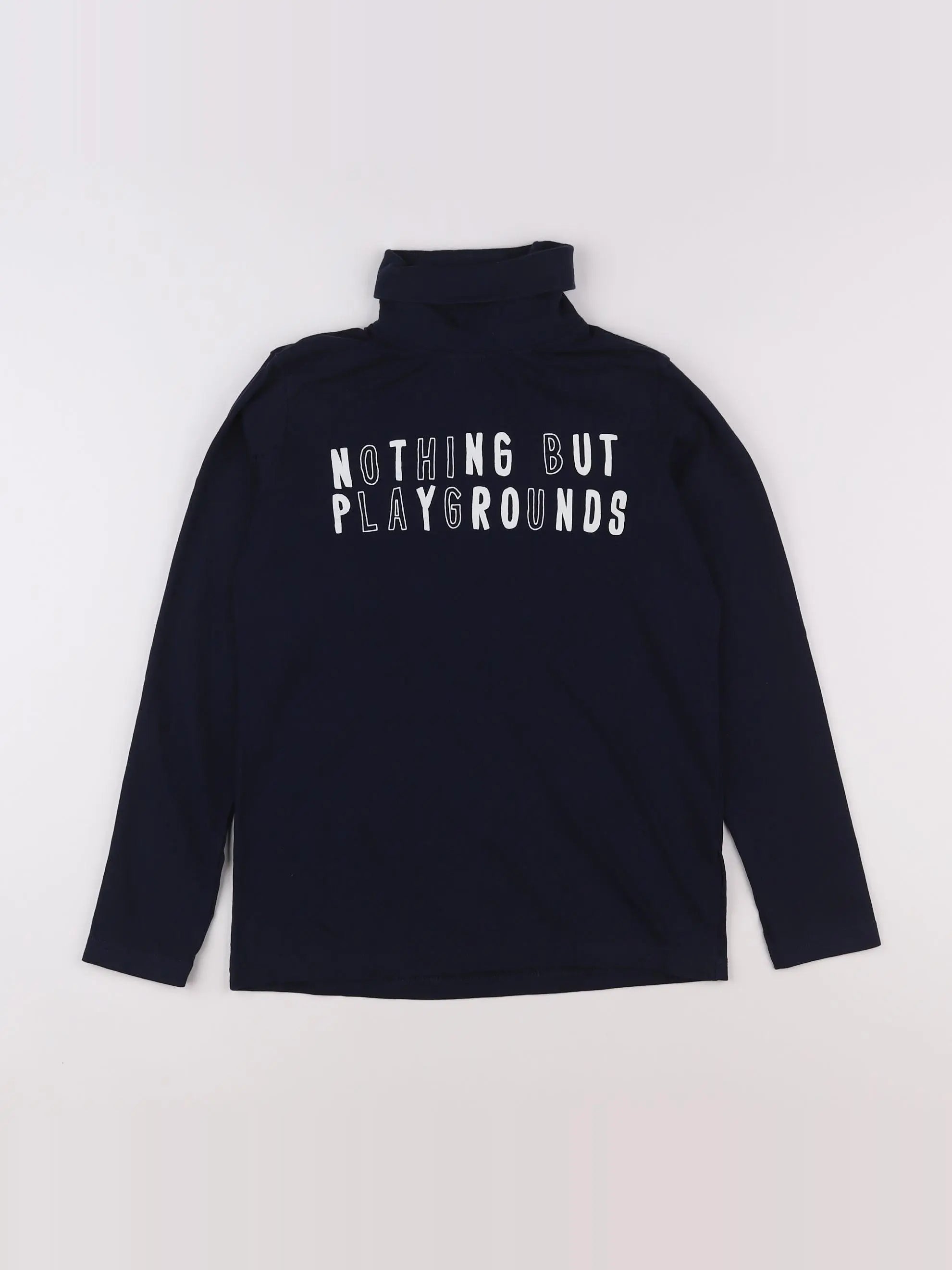 Vertbaudet - sous-pull bleu - 12 ans