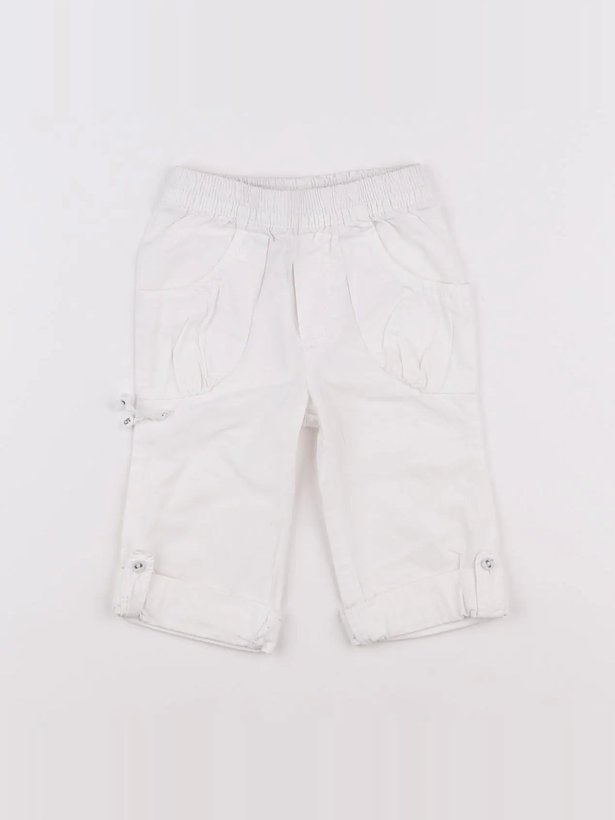 IKKS - pantalon blanc - 12 mois