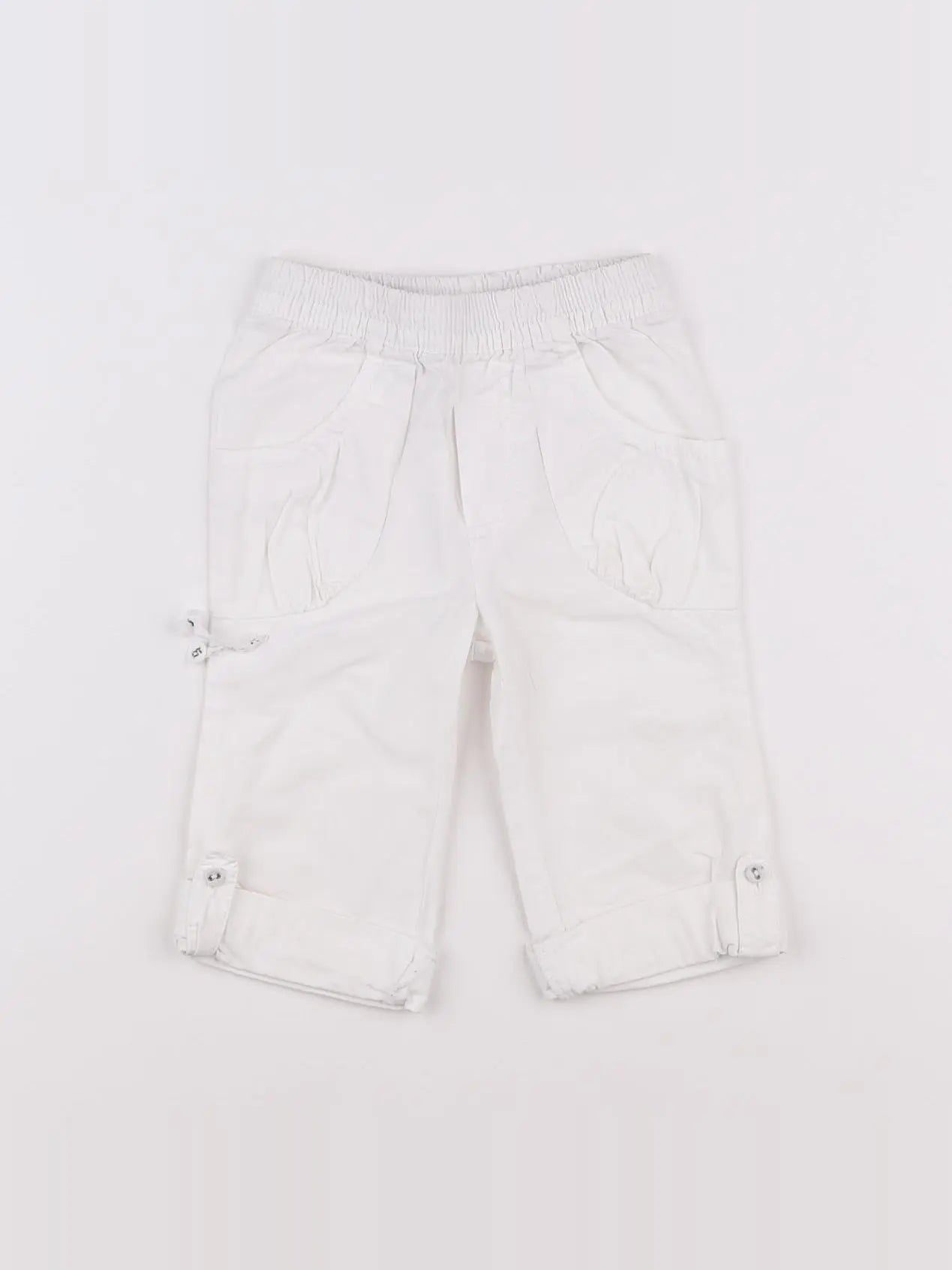 IKKS - pantalon blanc - 12 mois