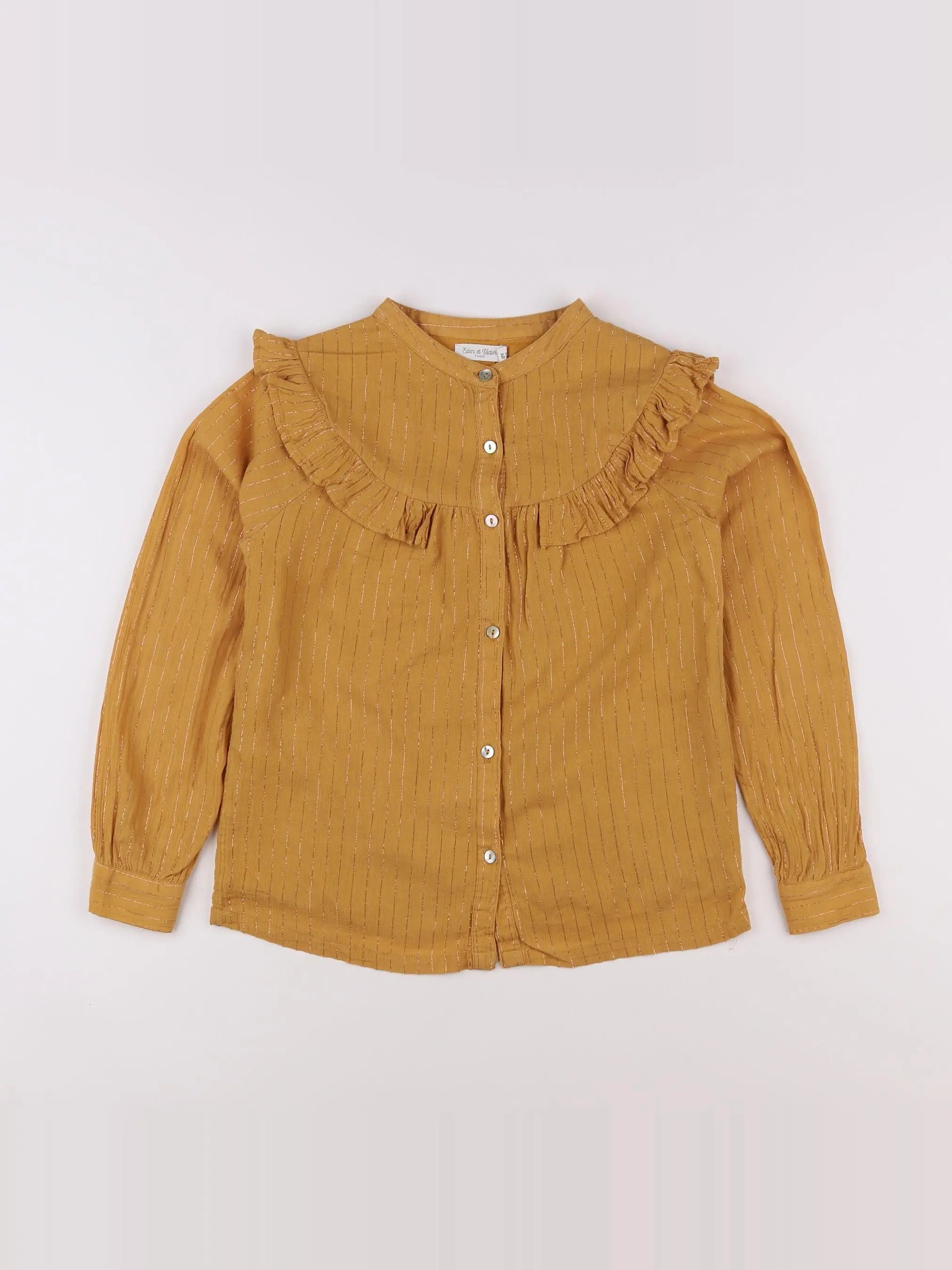 Eden & Victor - blouse jaune - 12 ans