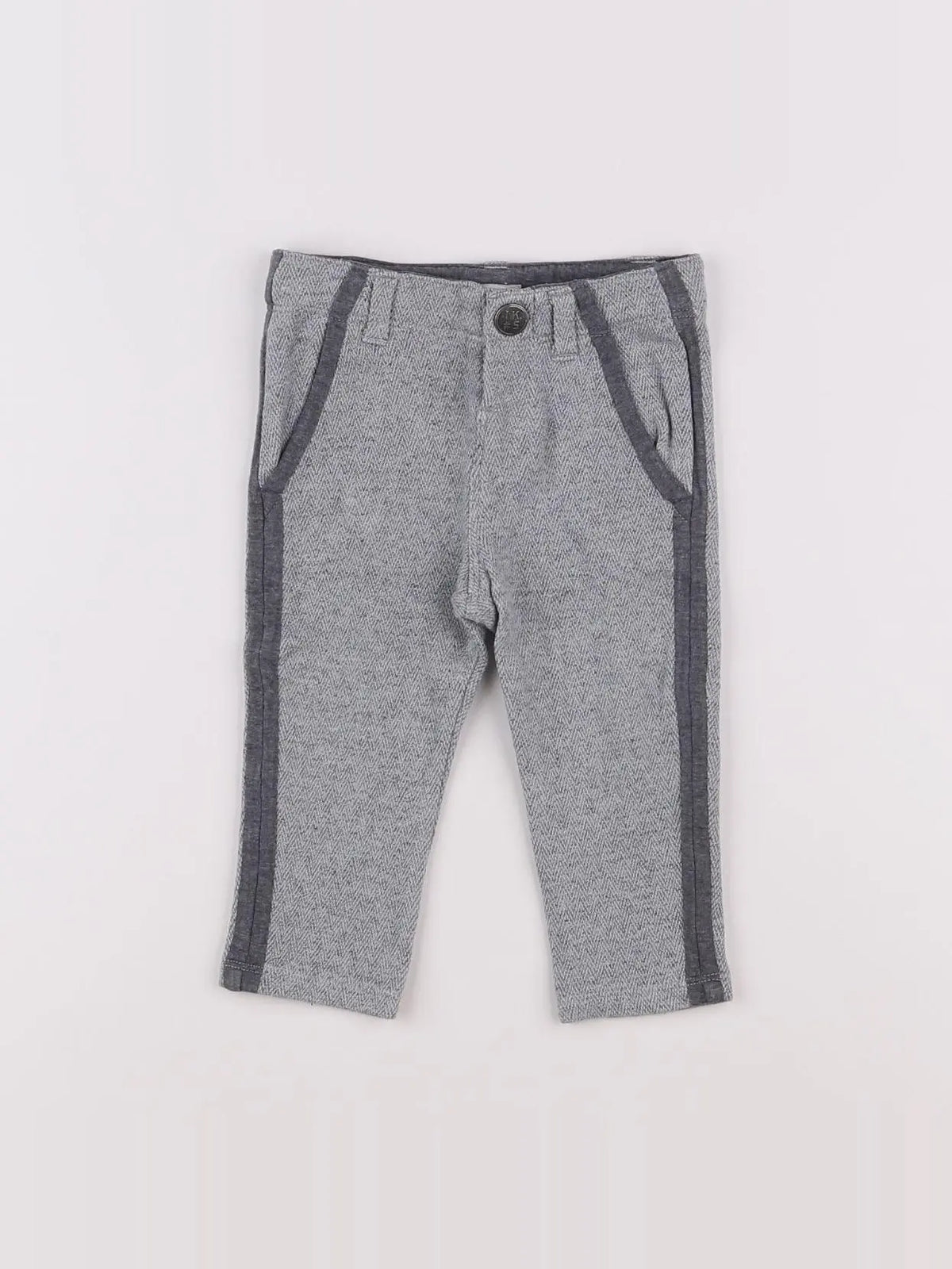 IKKS - pantalon gris - 6 mois