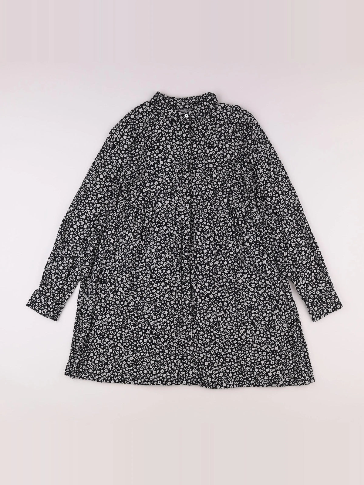 Galeries Lafayette - robe blanc, noir - 12 ans