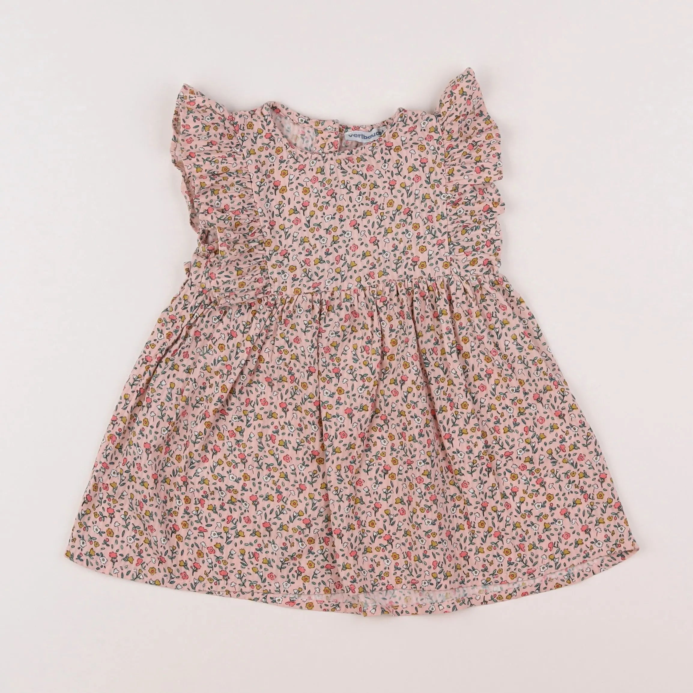 Vertbaudet - robe rose - 18 mois